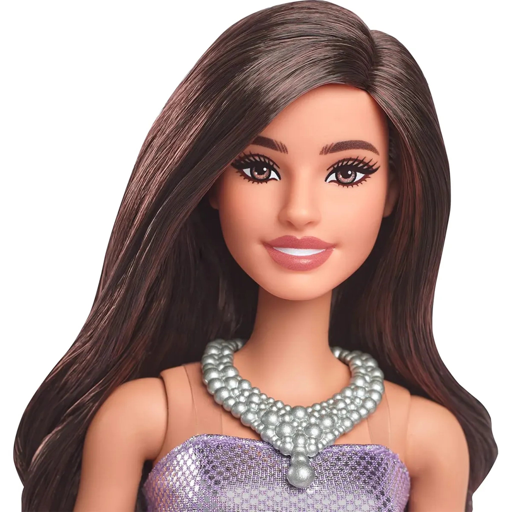 Barbie® Fashionistas® Doll -  Purple Bubble Hem