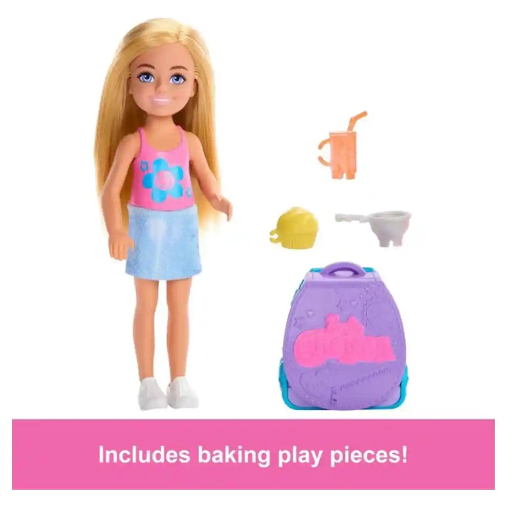 Barbie® Club Chelsea™ Backpack Surprise - Blonde doll