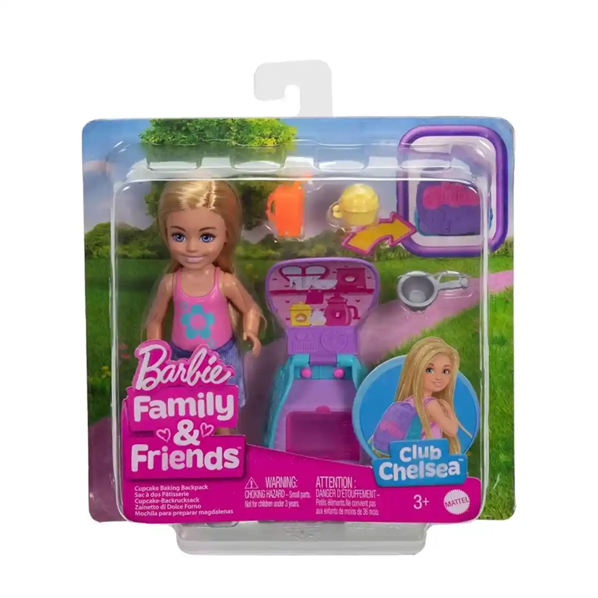 Barbie® Club Chelsea™ Backpack Surprise - Blonde doll