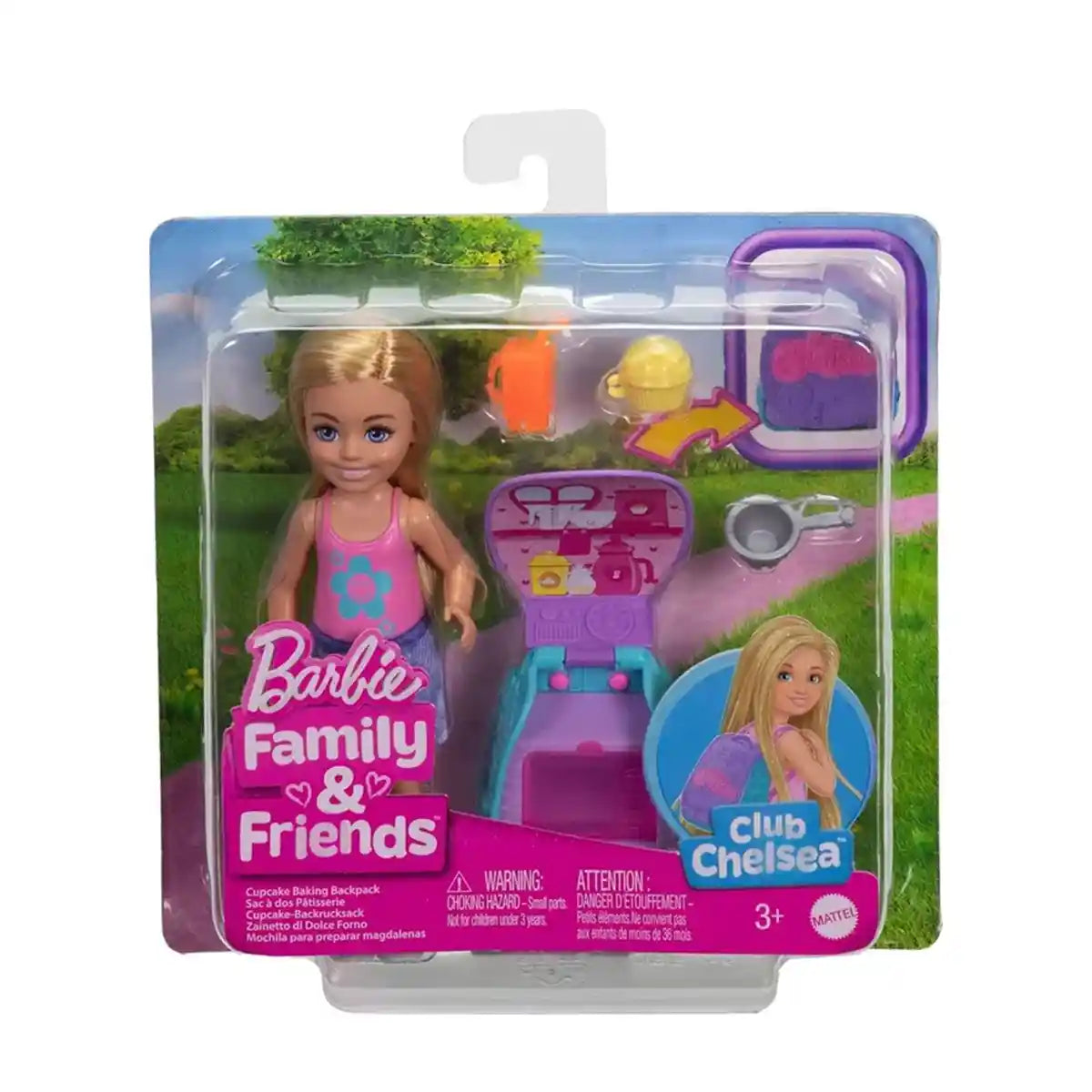 Barbie Club Chelsea Backpack Surprise - Blonde doll