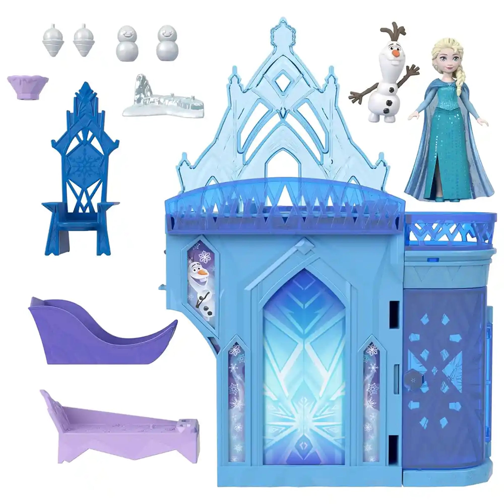 Frozen Small Doll & Playset - Elsa