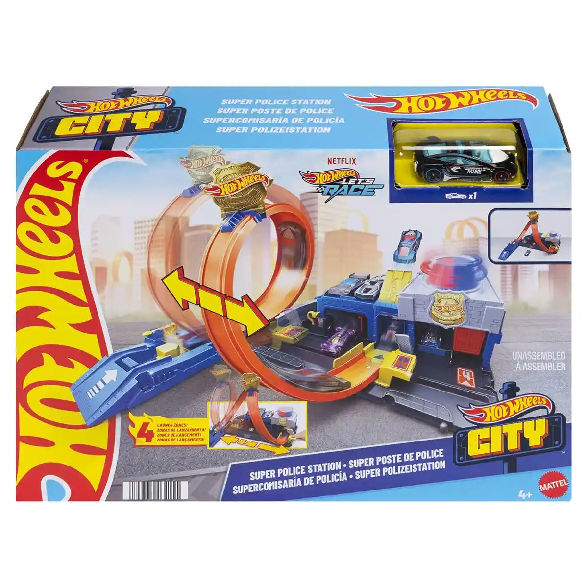 Hot Wheels City Super Police Station