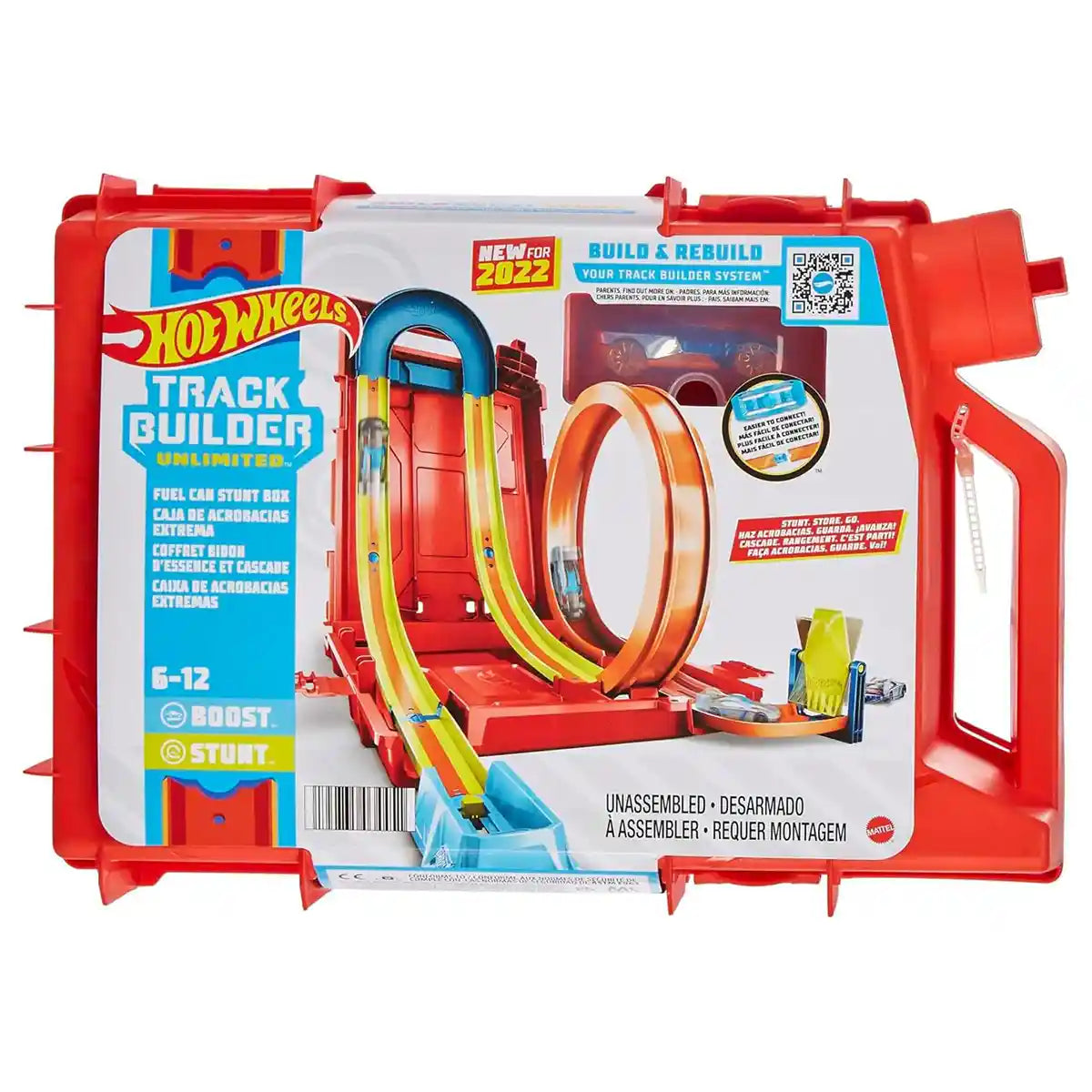 Hot Wheels Stunt Tracks Fuel Can Stunt Box