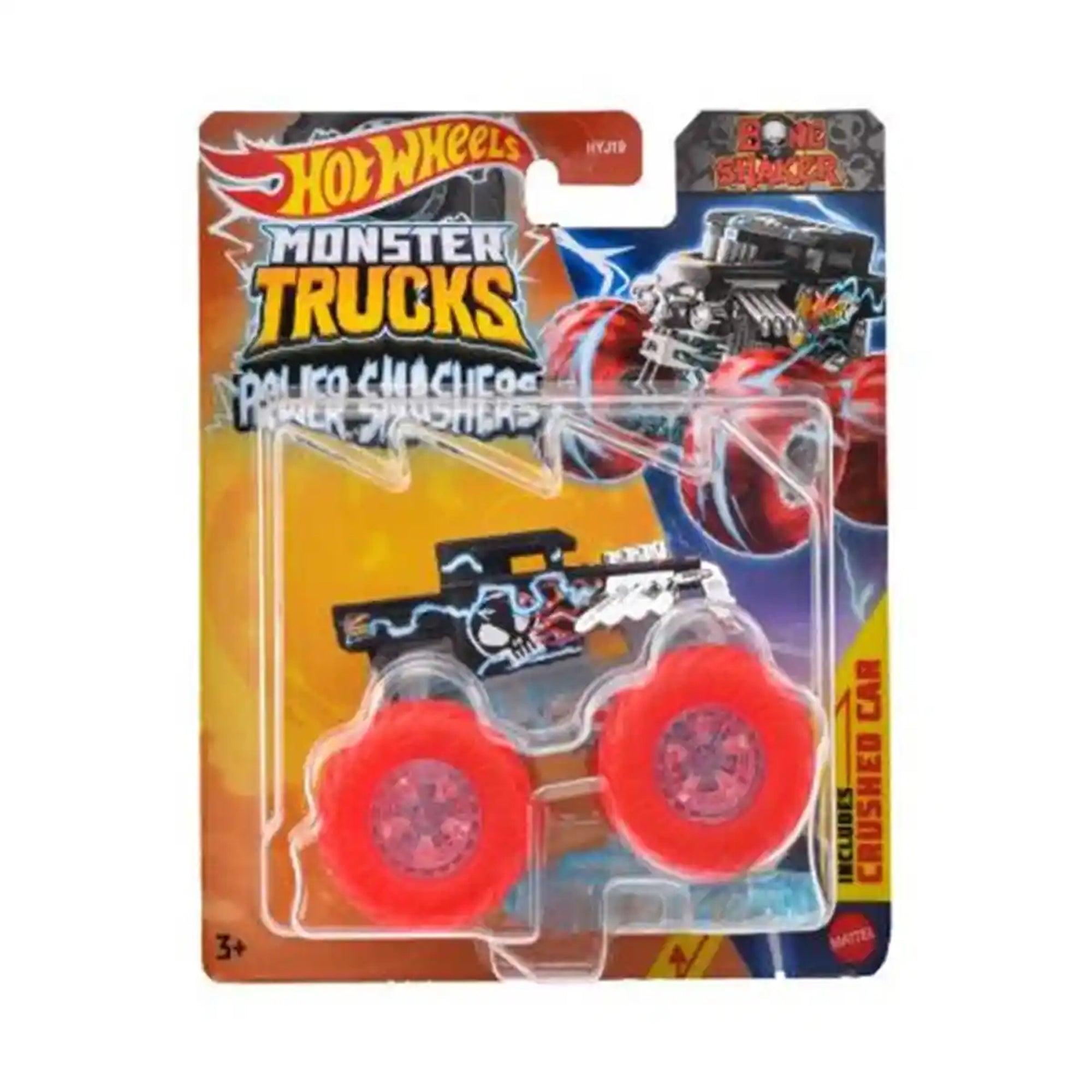 Hot Wheels Monster Trucks 1:64 Power Smashers Singles Asst