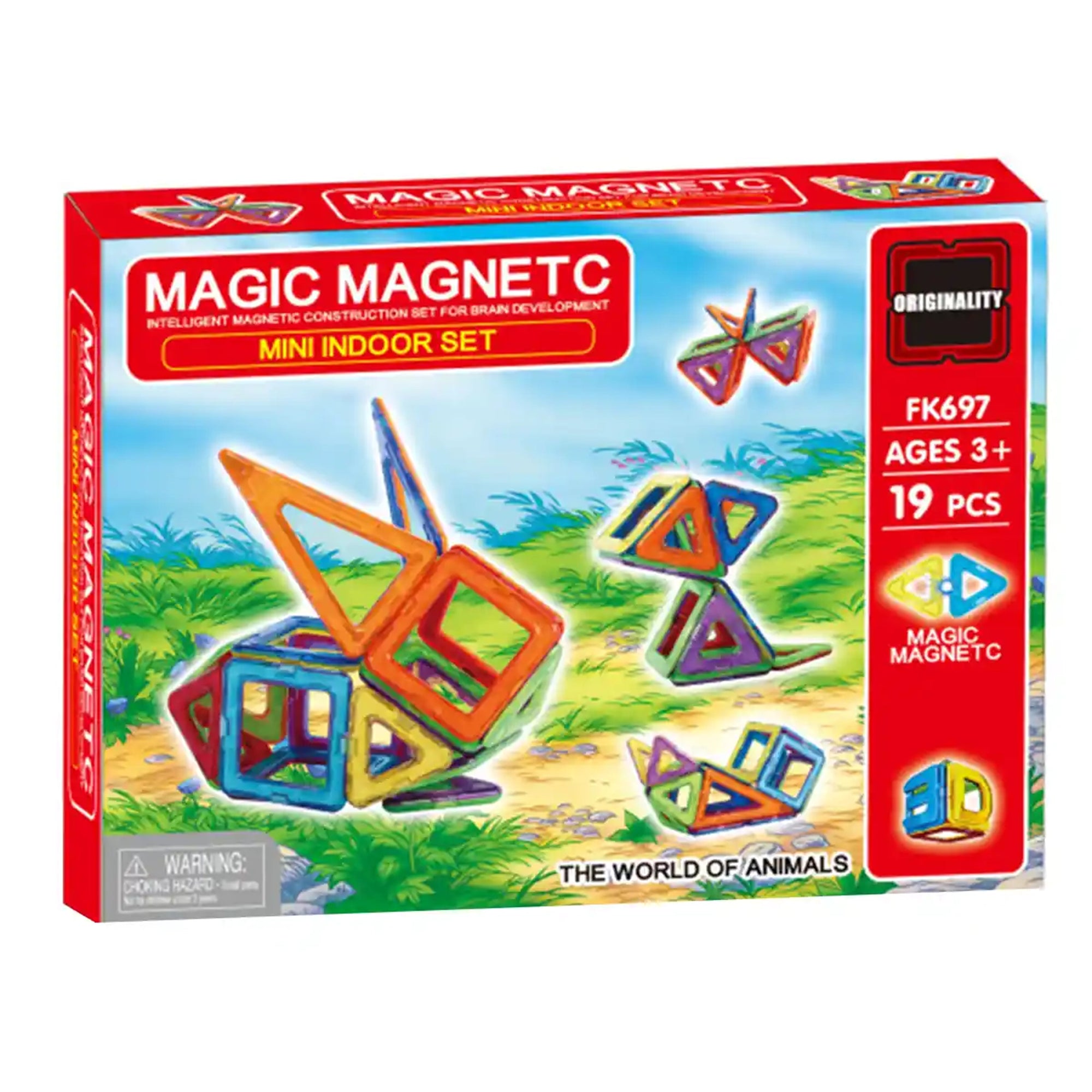 MAGNETIC BLOCKS 19PCS