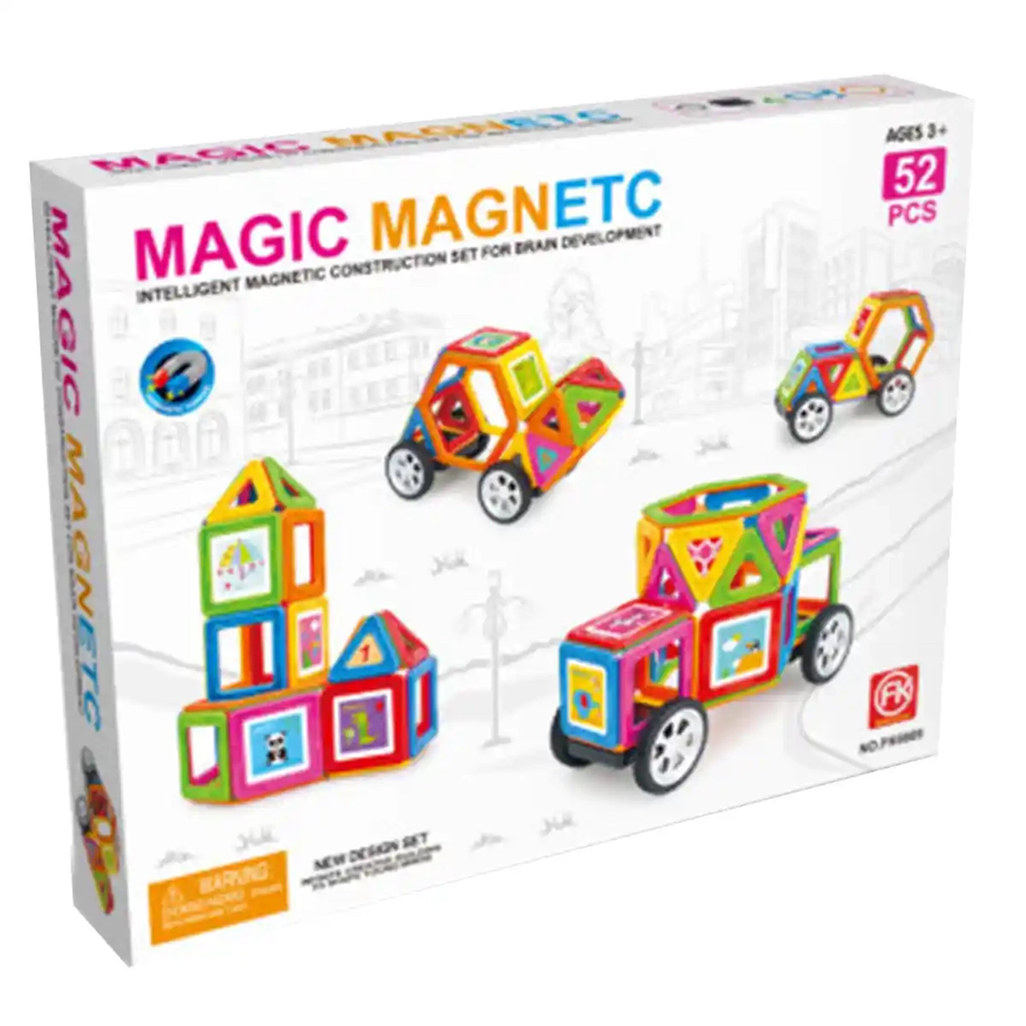 MAGNETIC BLOCKS 52PCS