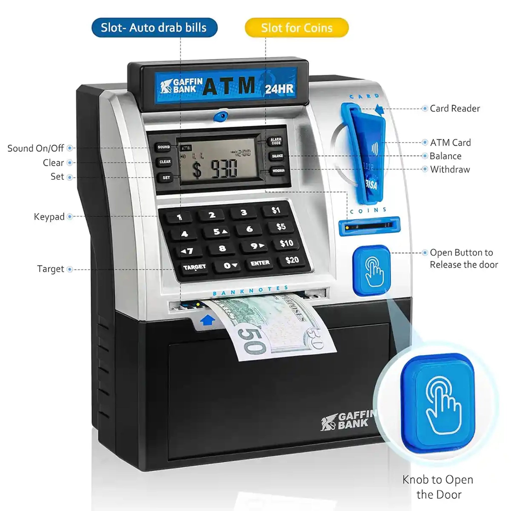B/O ATM CASH REGISTER