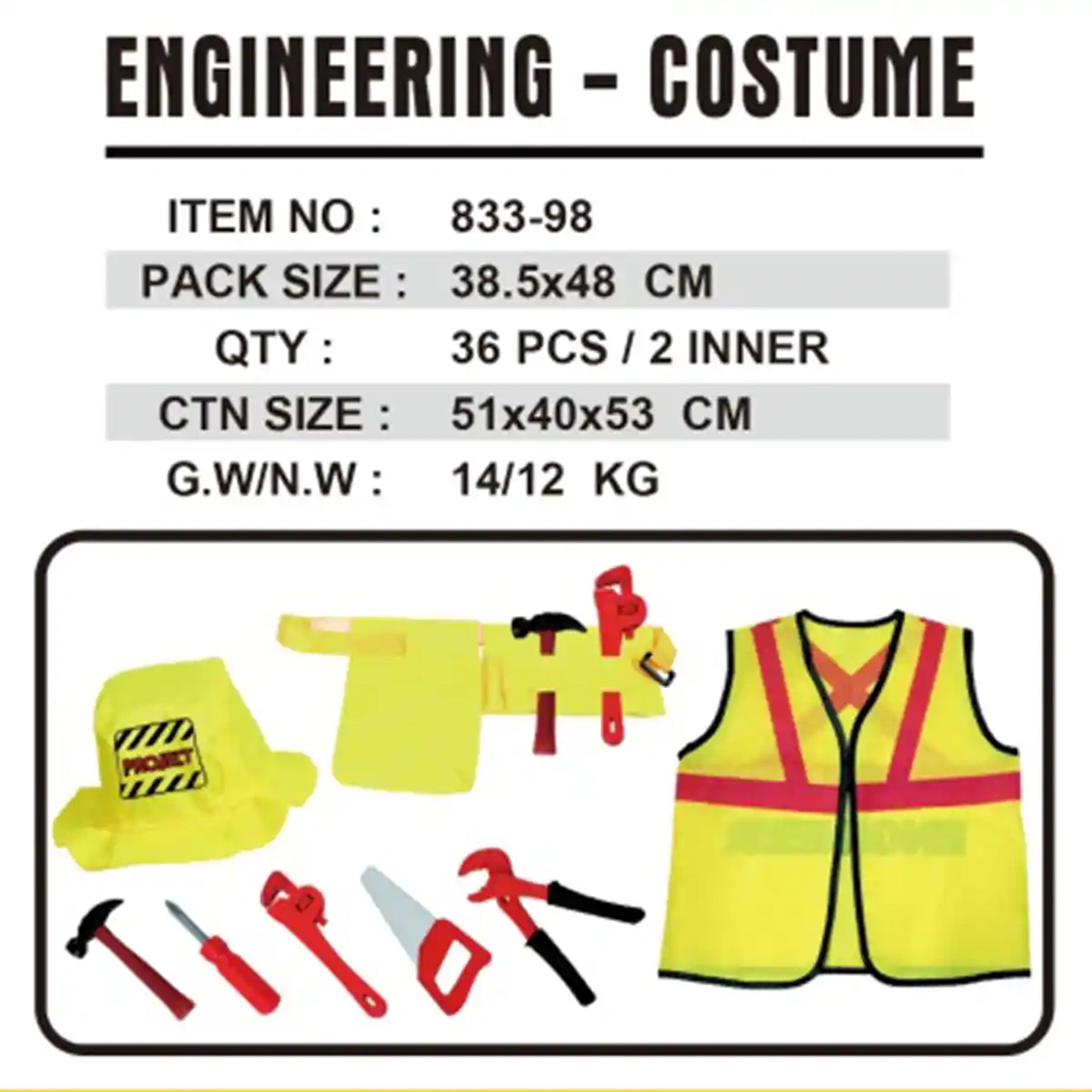 ENGINEERING COSTUME SET
