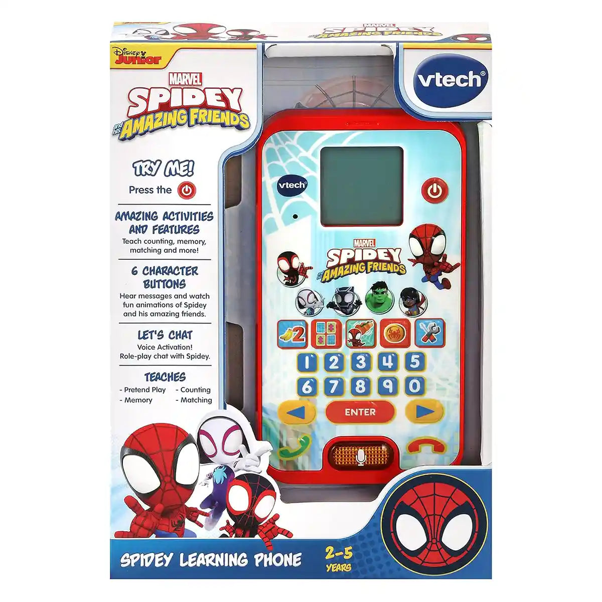 Spidey and His Amazing Friends Learning Phone