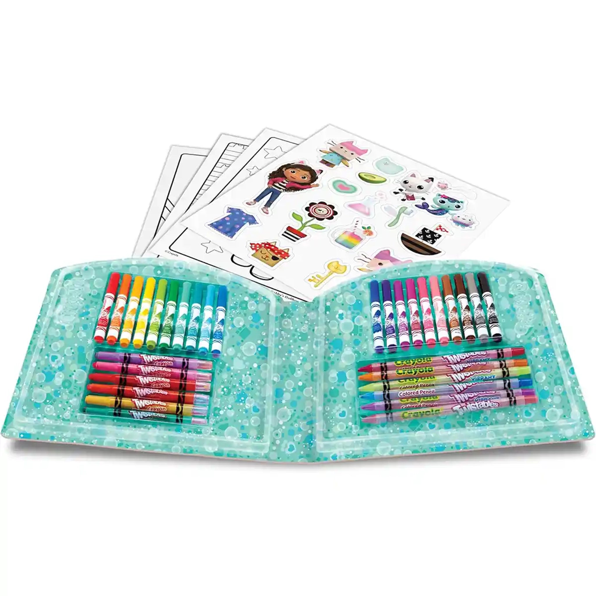 Coloring Case 40ct, Gabby's Dollhouse