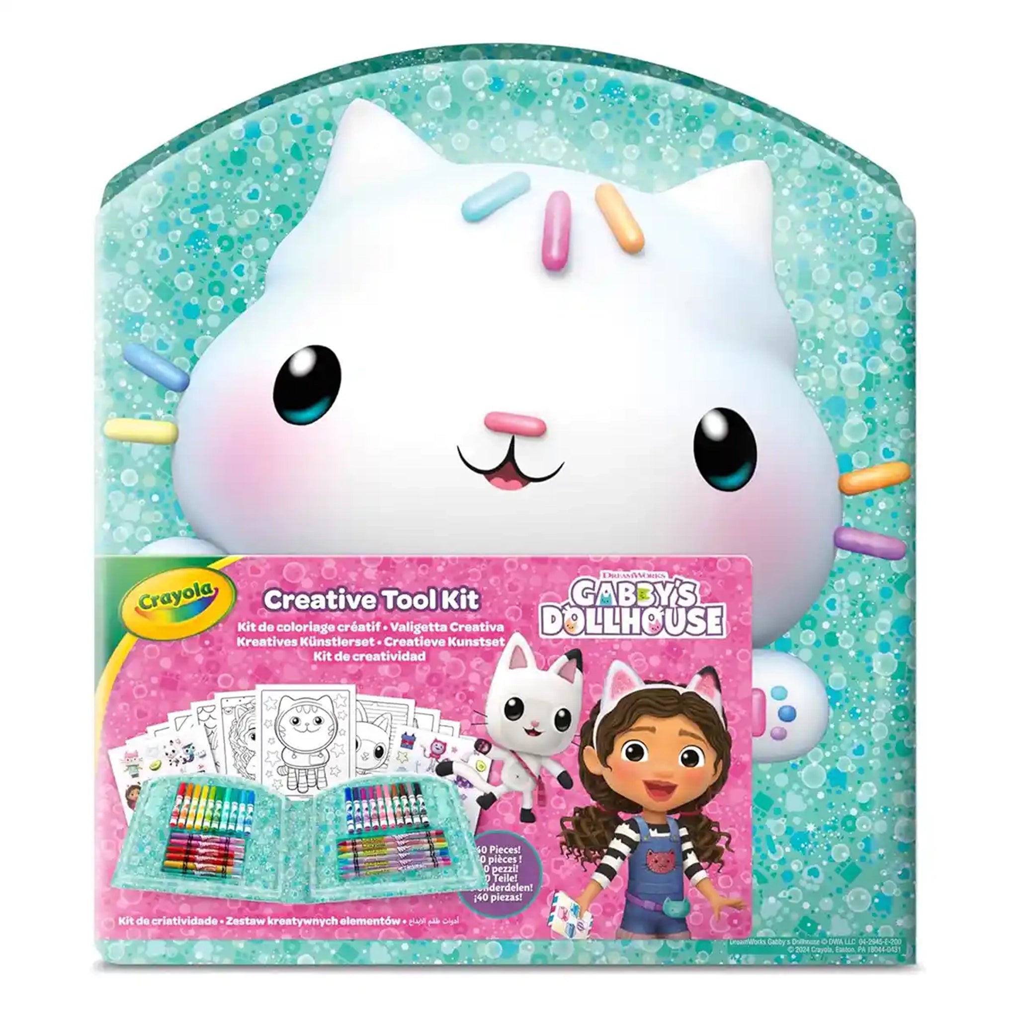 Coloring Case 40ct, Gabby's Dollhouse