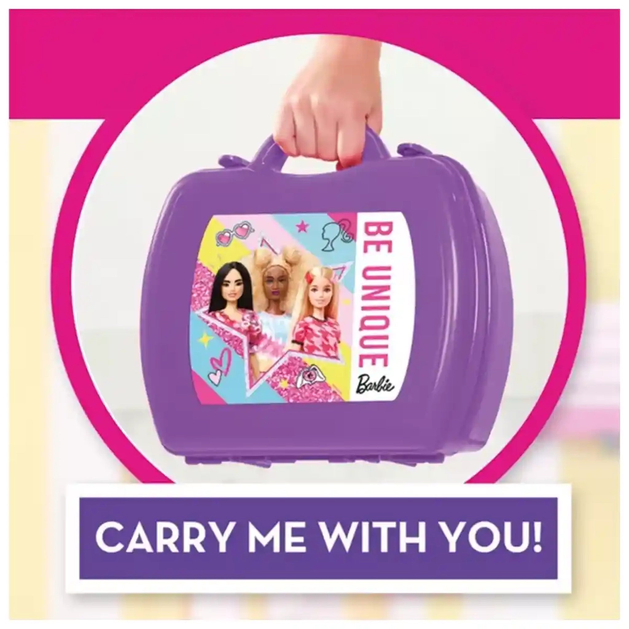 BARBIE HAIR & BEAUTY STATION PK6