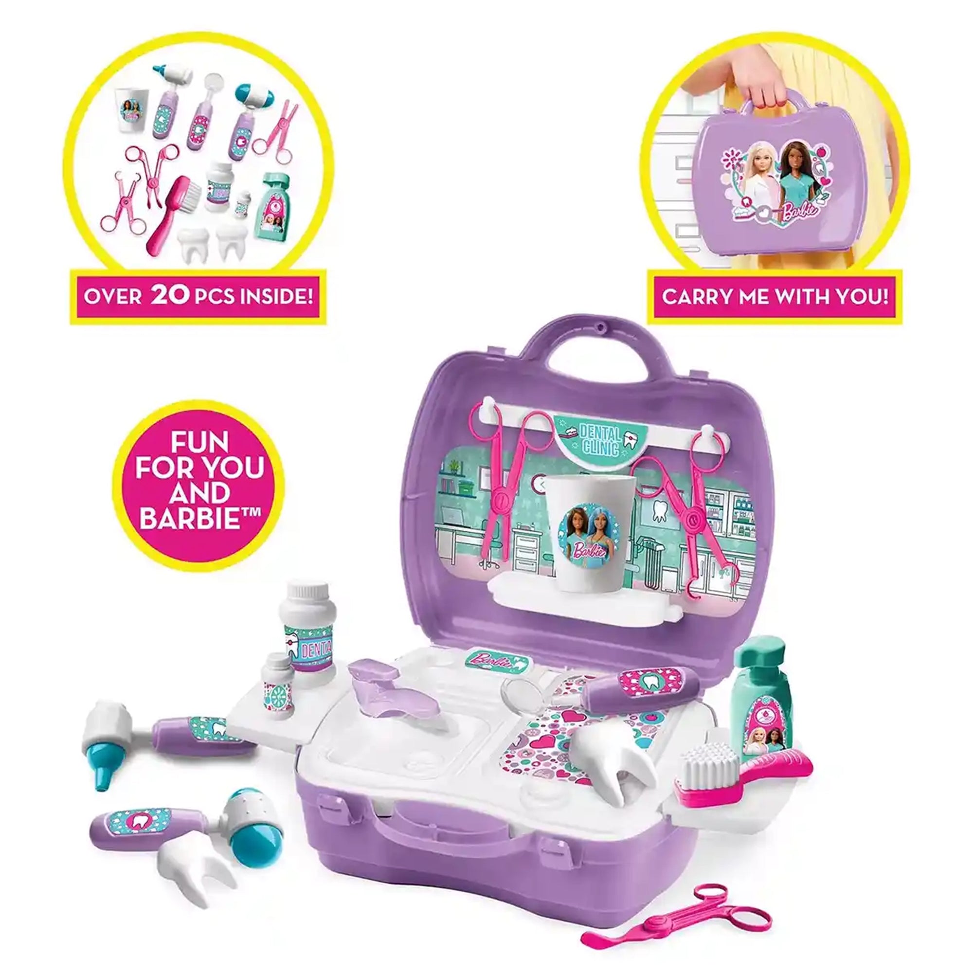 BARBIE DENTIST PLAYSET PK6