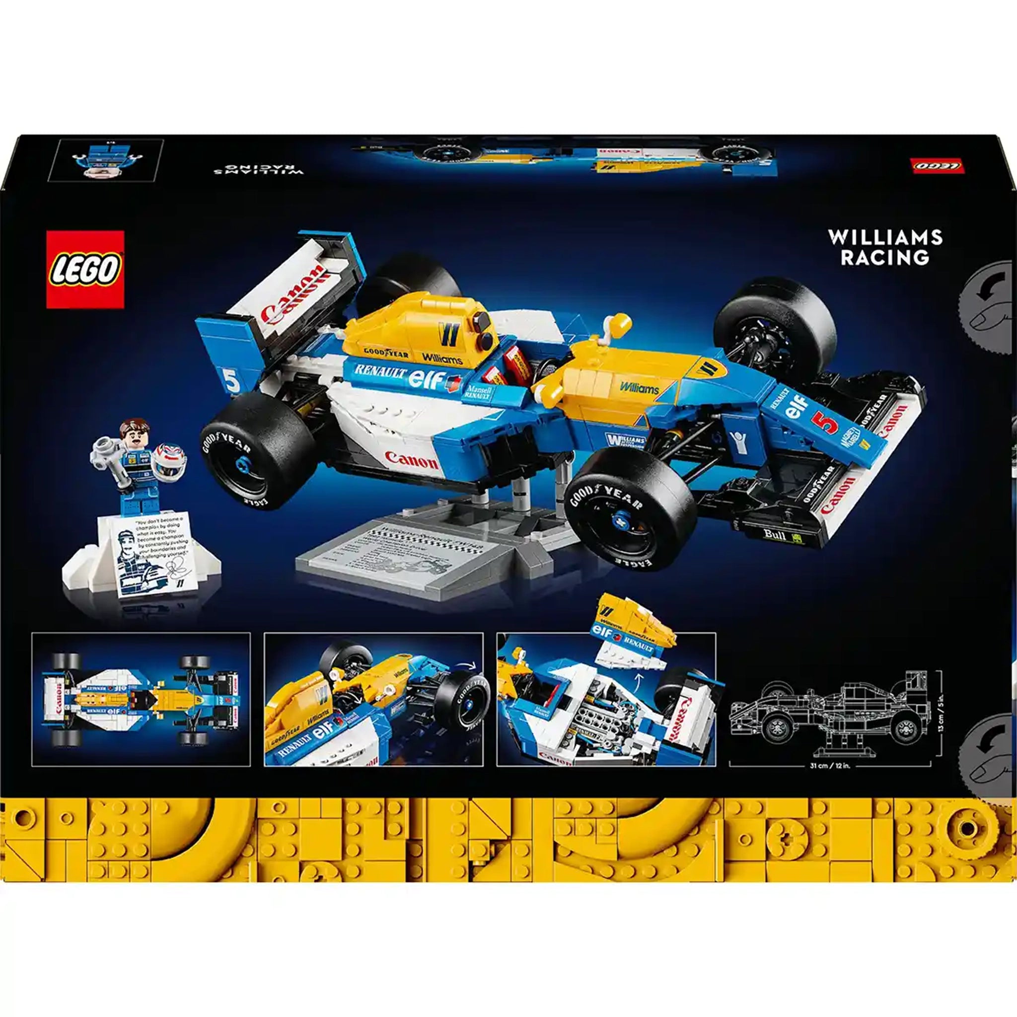 LEGO-Icons10353 Williams Racing FW14B & Nige.. V29