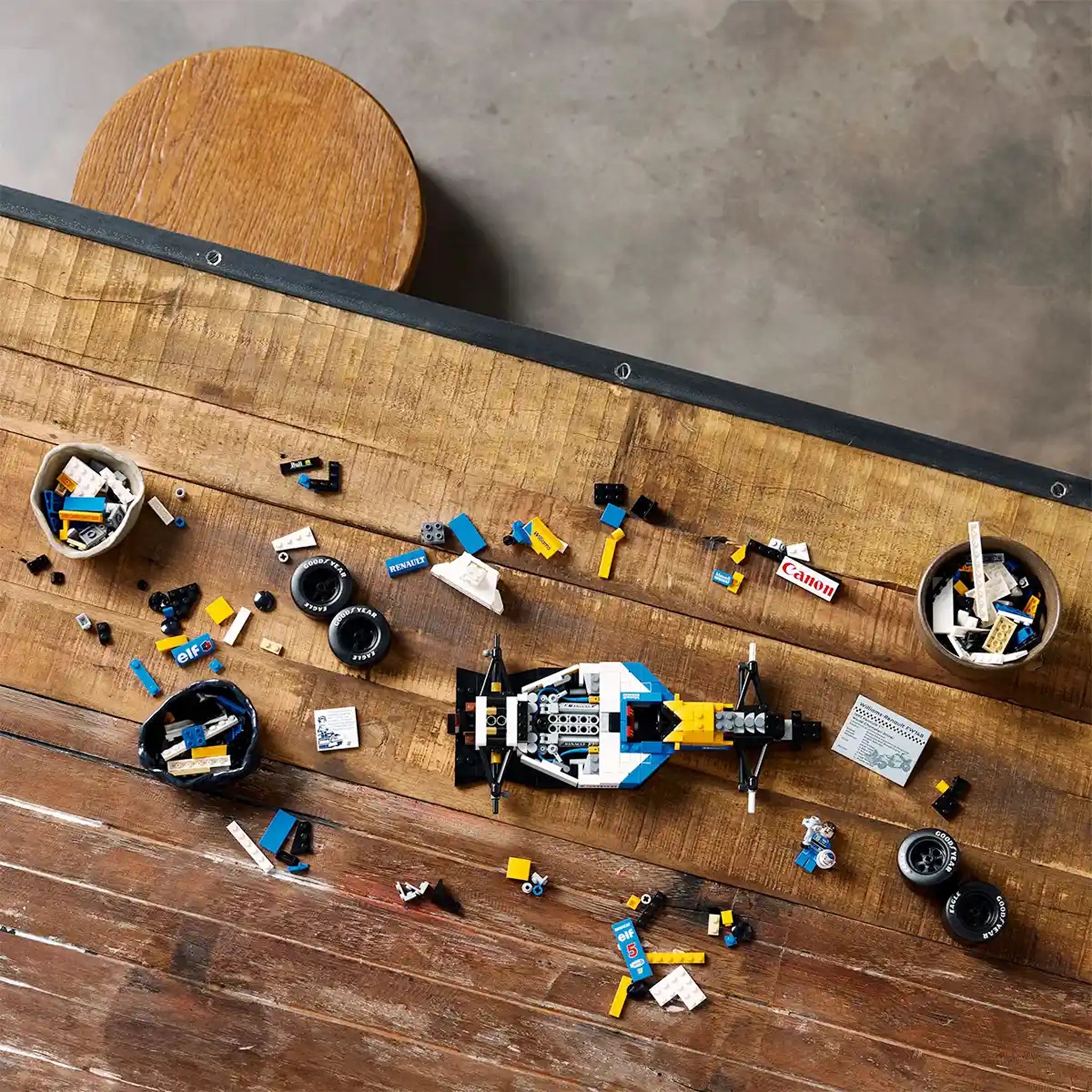 LEGO-Icons10353 Williams Racing FW14B & Nige.. V29