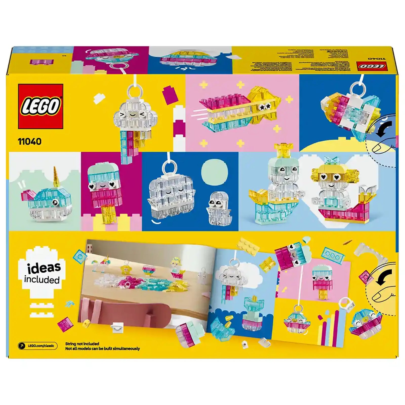 LEGO-Classic11040 Magical Transparent Box V29