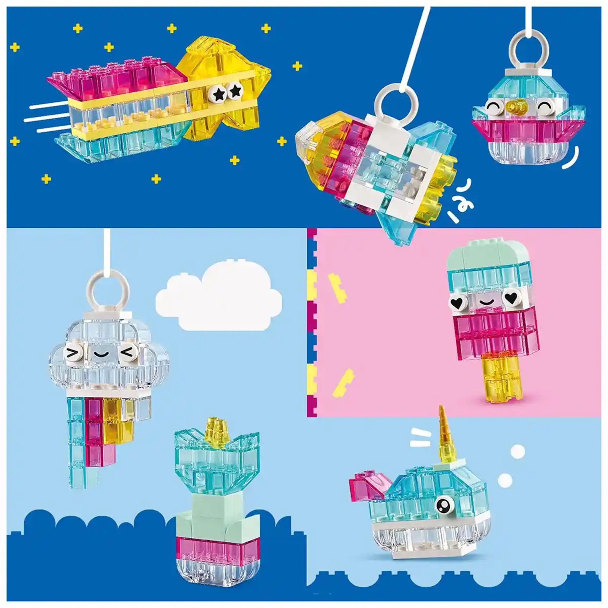 LEGO-Classic11040 Magical Transparent Box V29