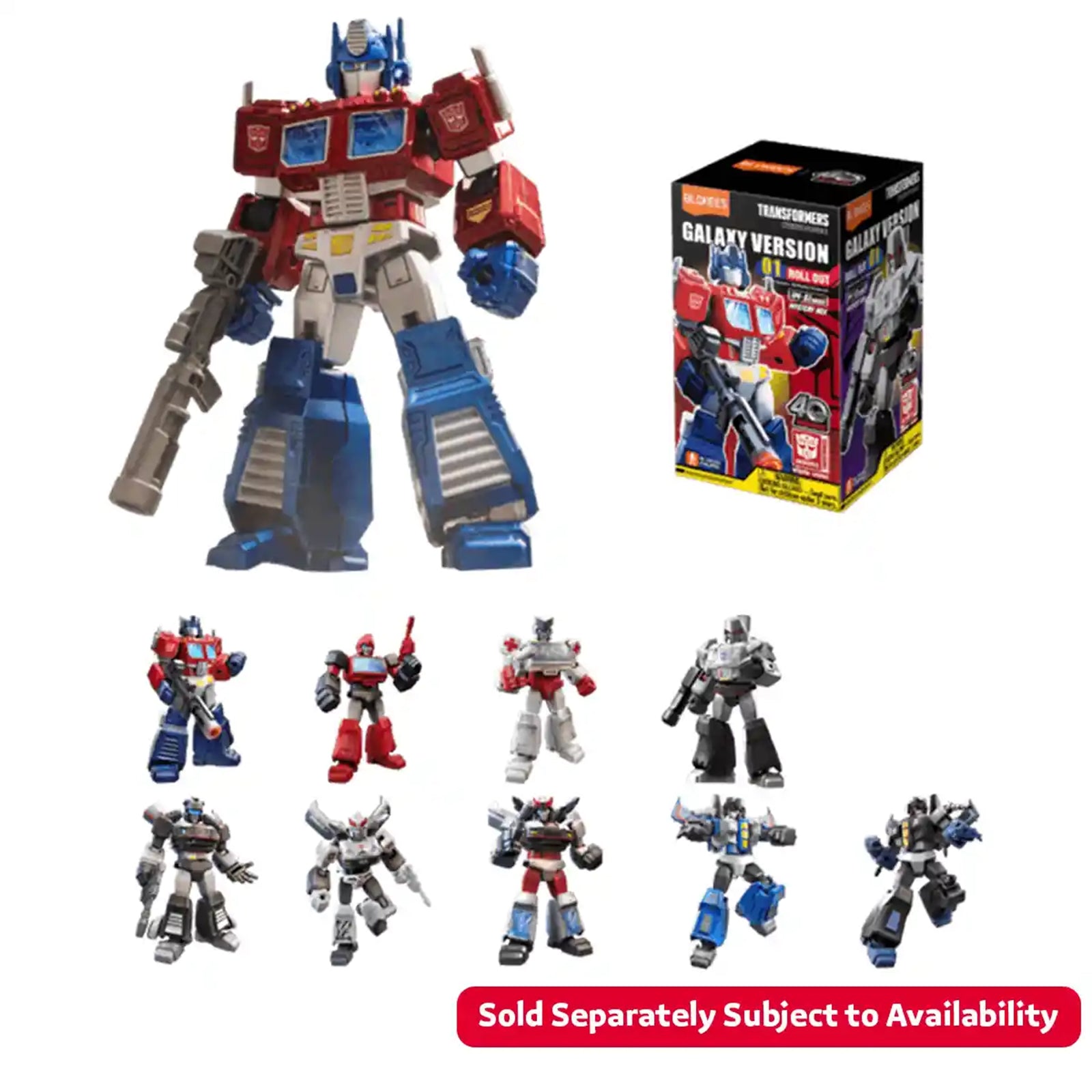 Blokees Transformers  Galaxy Version 01 asstd (PDQ)