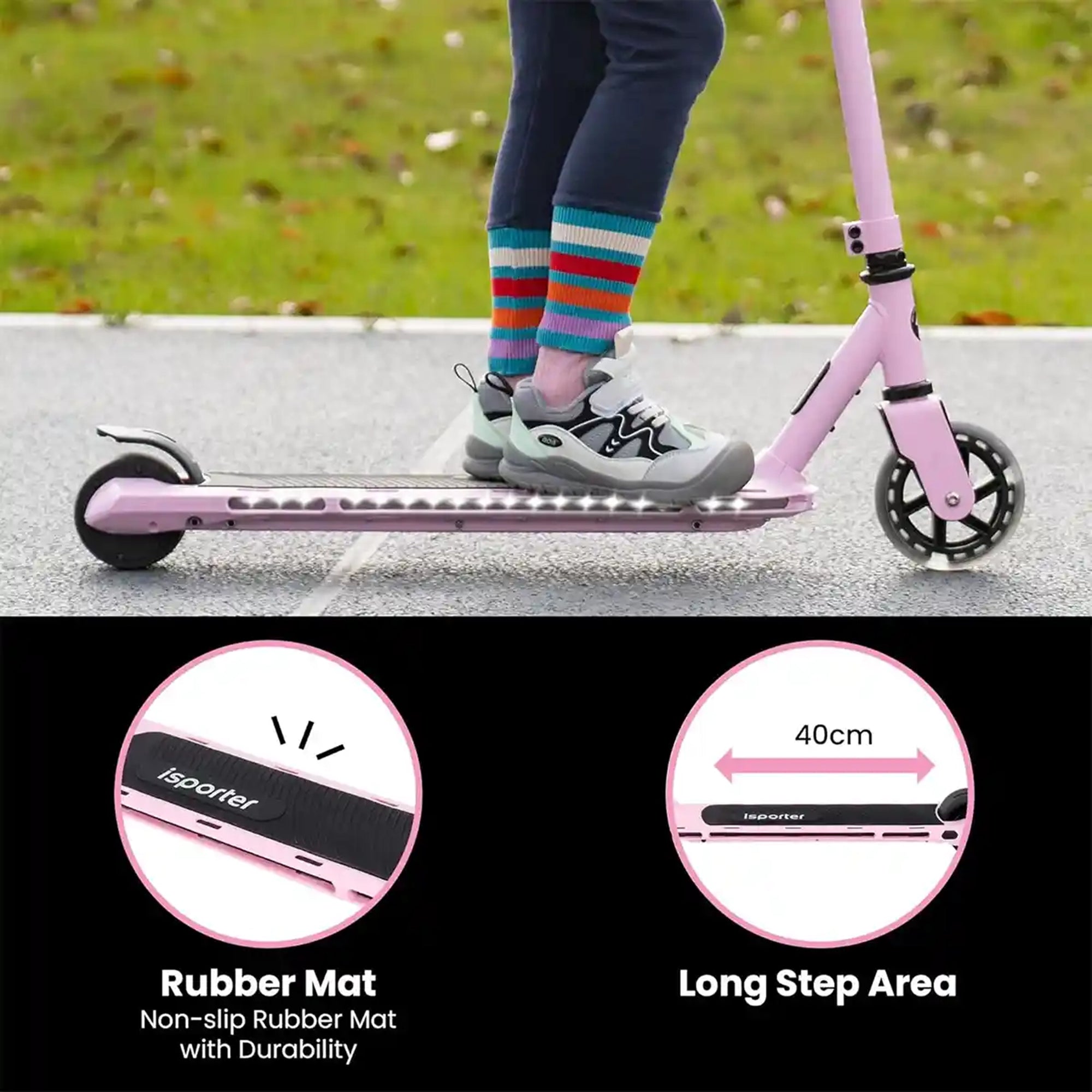 iSporter Kid Electric Scooter 
G2L-Pink