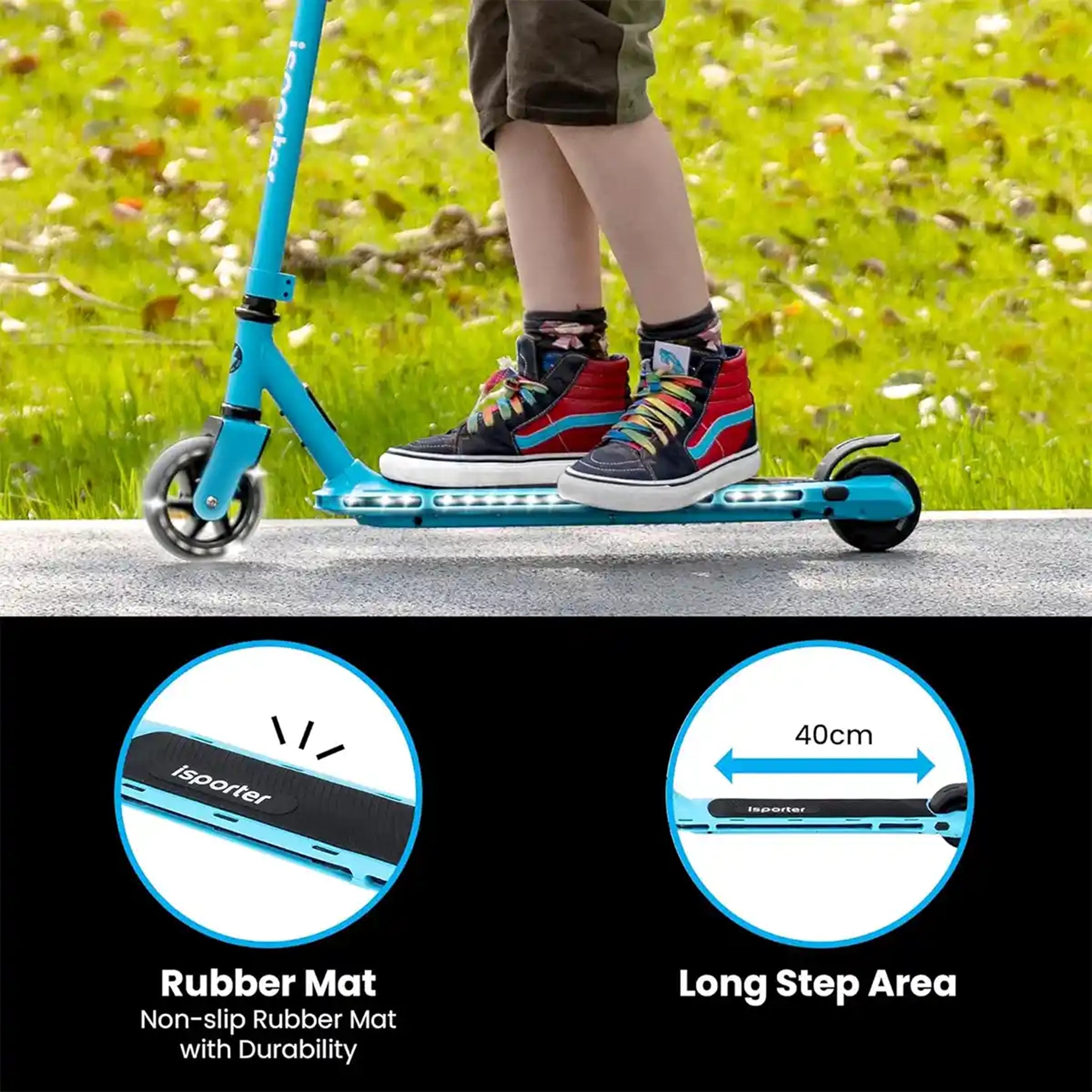 iSporter Kid Electric Scooter 
G2L-BLUE