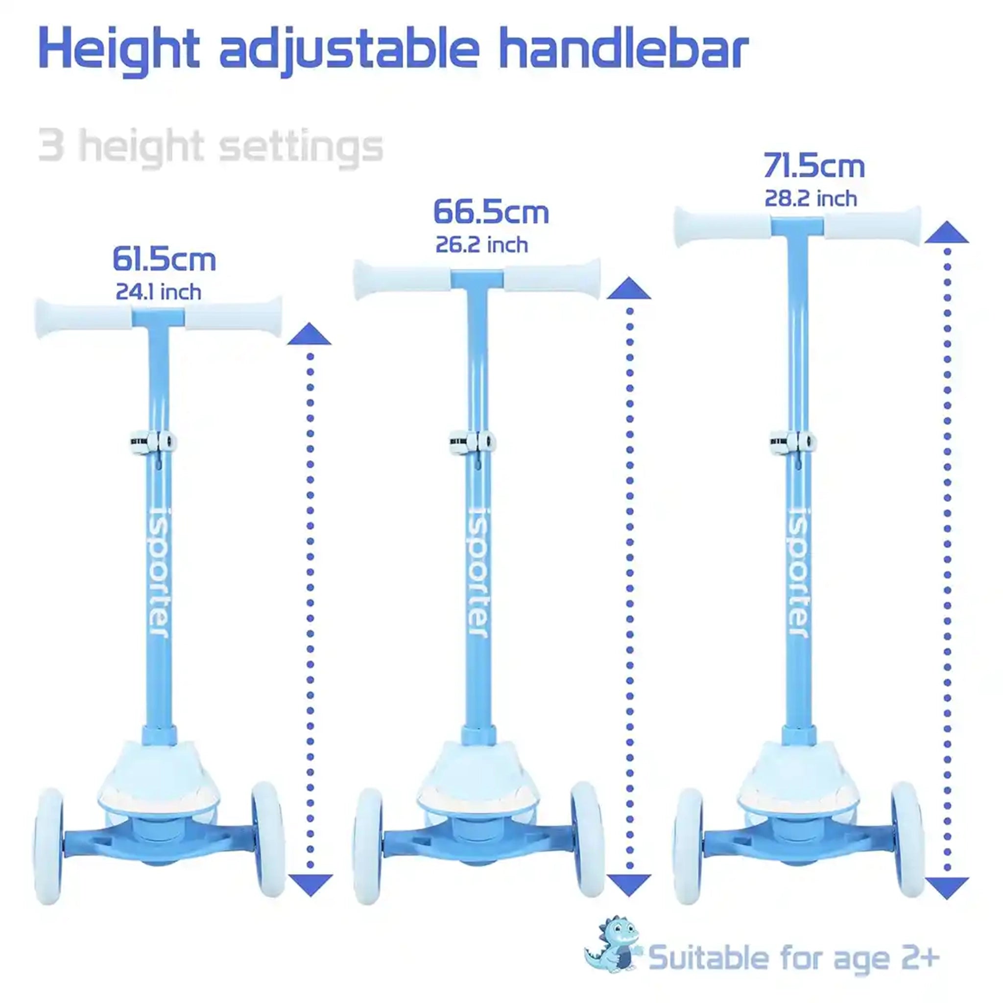 iSporter Lil Monster Scooter
M3L-Light Blue