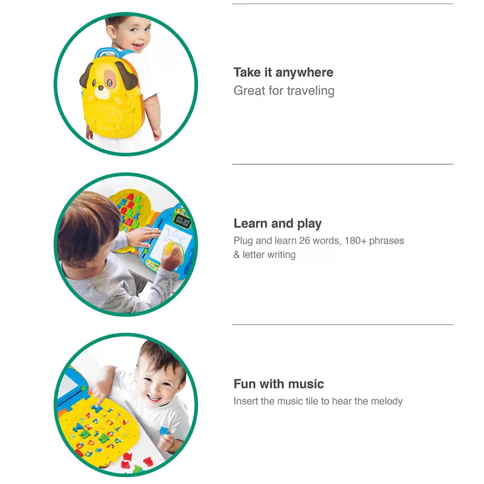 WINFUN LIL LEARNER ALPHABET BACKPACK