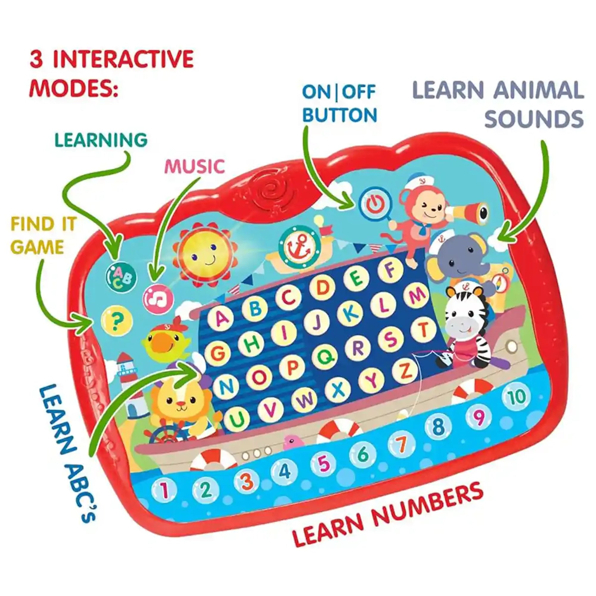 WINFUN TINY TOTS LEARNING PAD