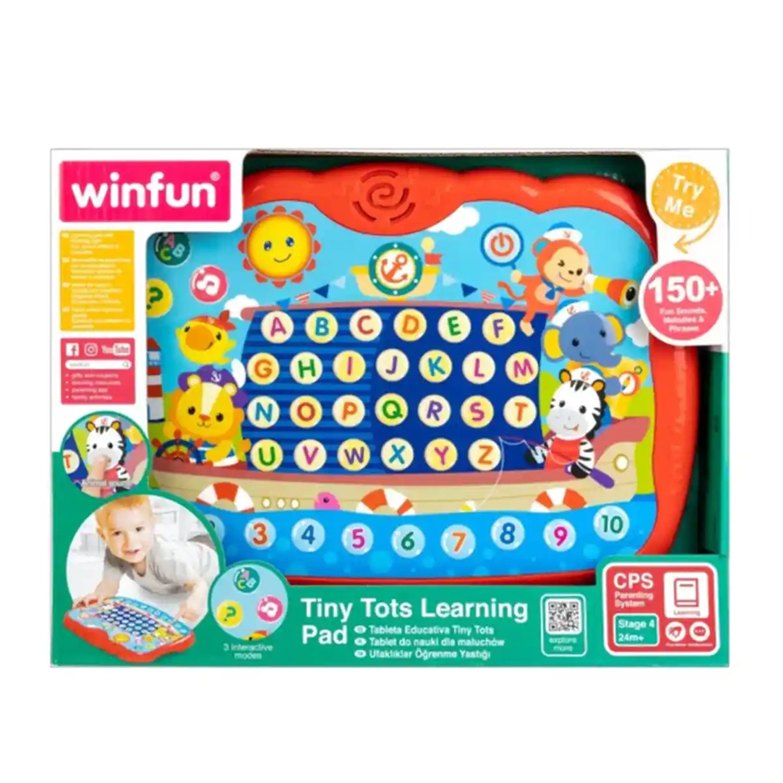 WINFUN TINY TOTS LEARNING PAD