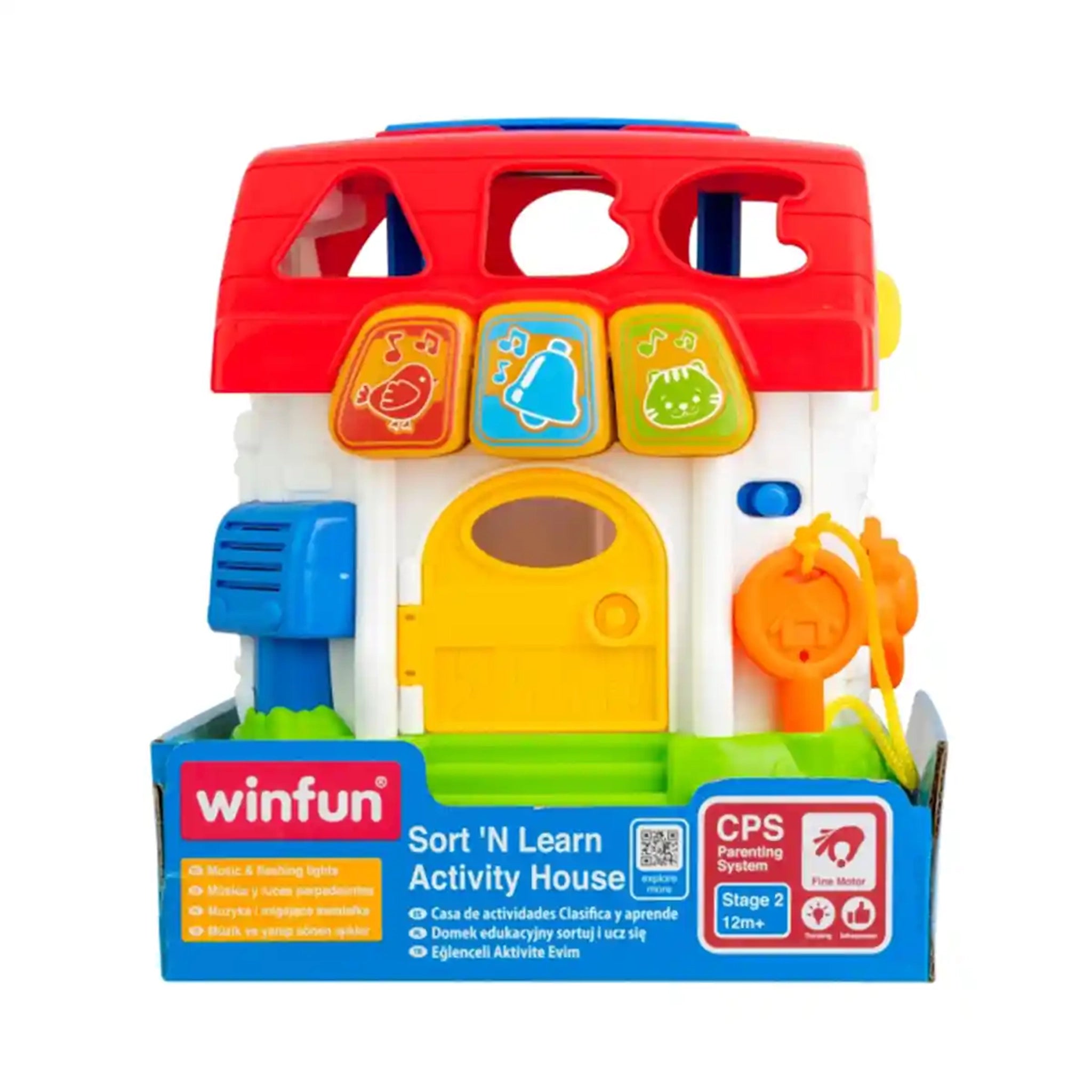 WINFUN SORT N LEARN ACTIVITY HOUSE