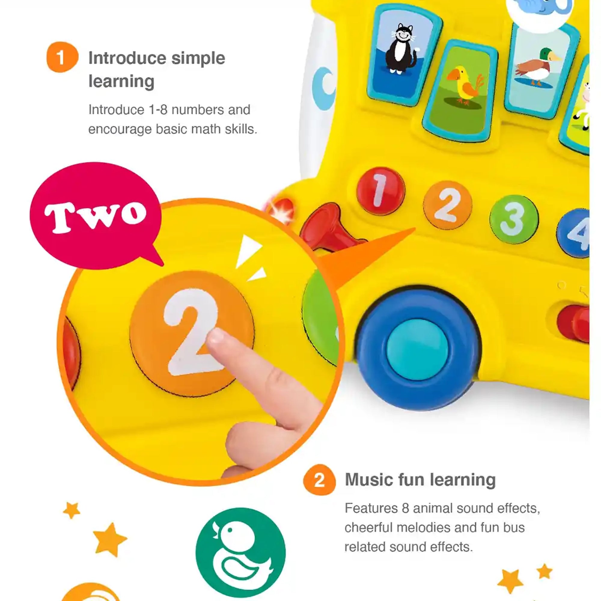 WINFUN ANIMAL SOUNDS BUS