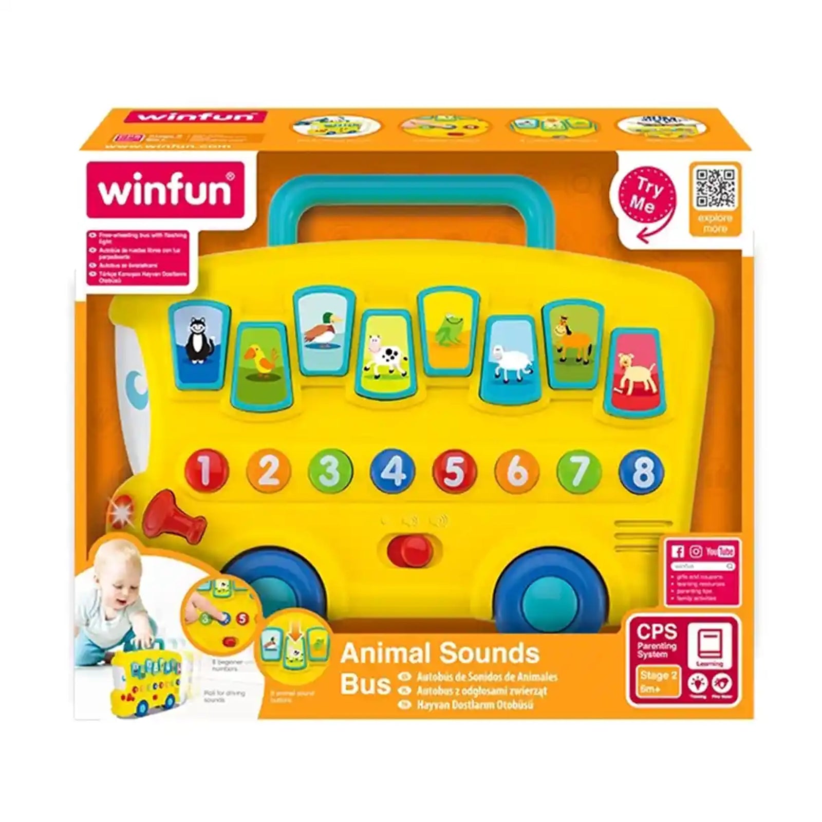 WINFUN ANIMAL SOUNDS BUS