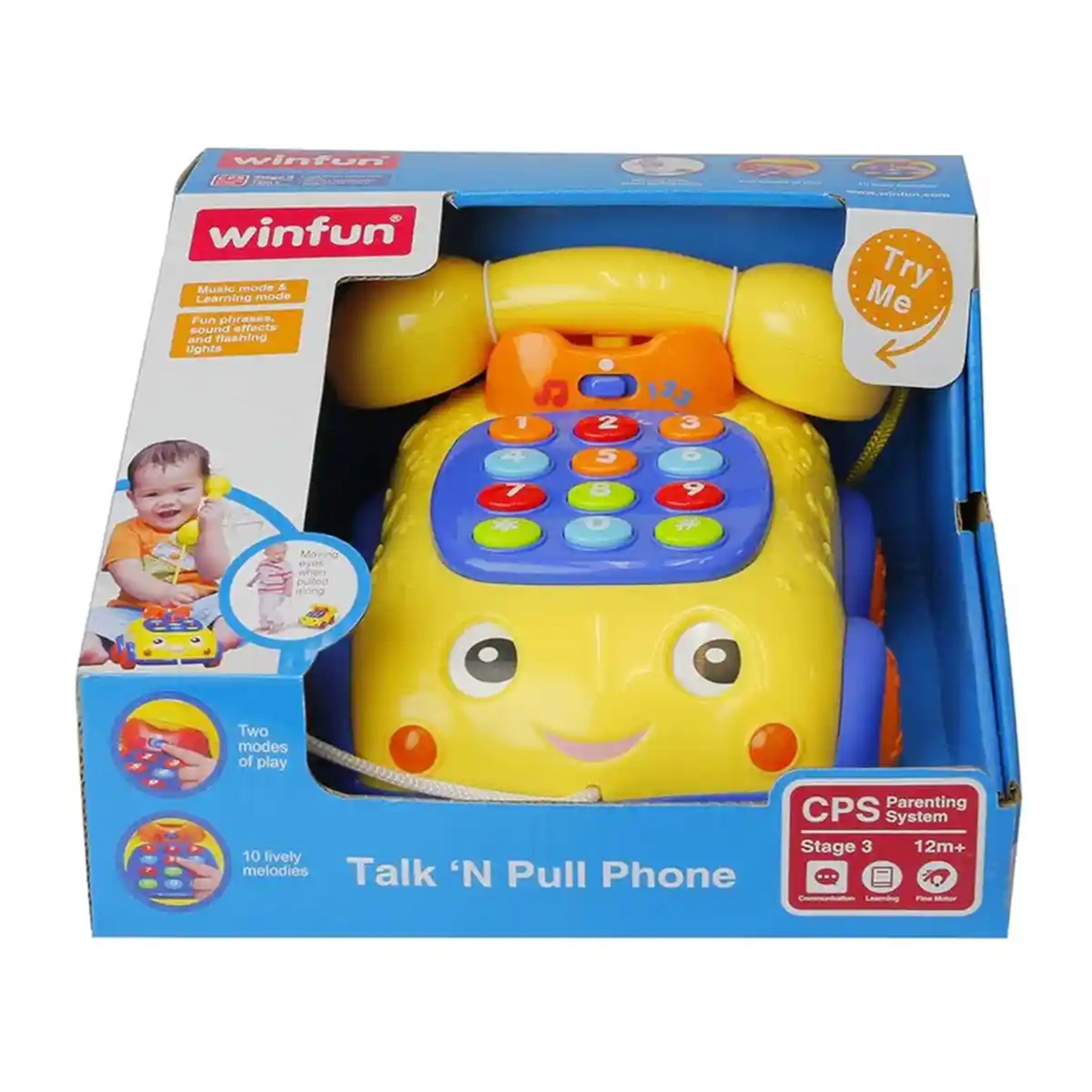 WINFUN TALK N PULL PHONE