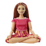 Barbie Made to Move Doll Orange Dye Pants