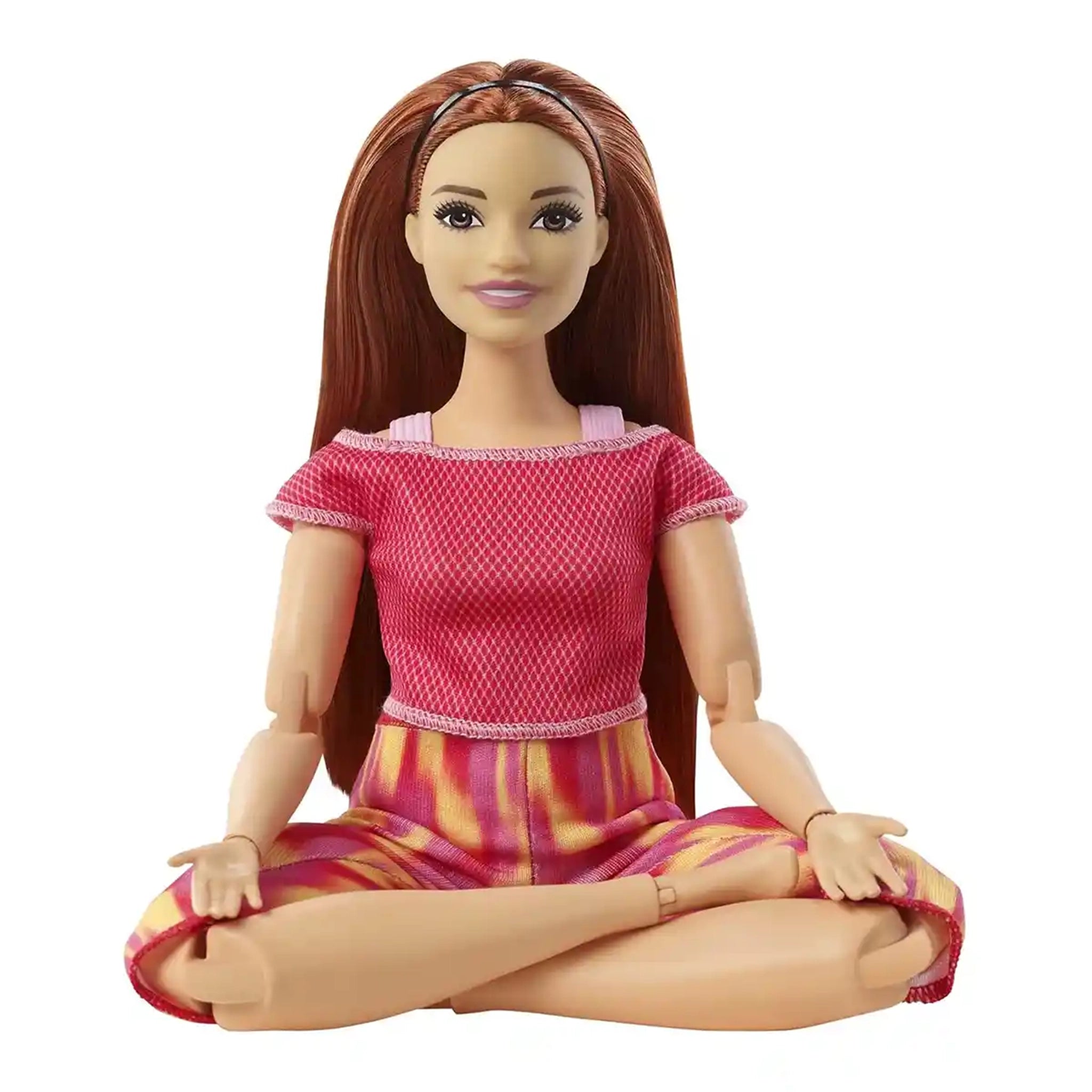 Barbie Made to Move Doll Orange Dye Pants