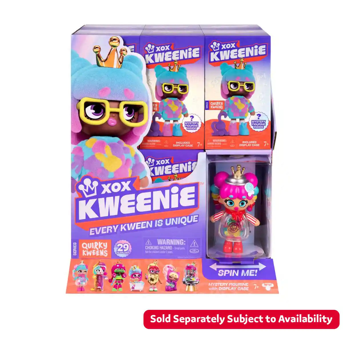 Kweenie Mystery Quirky Kweens 4 Asst