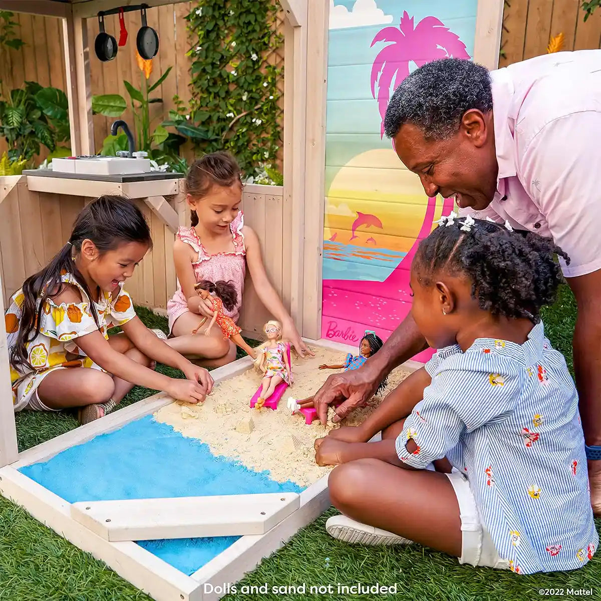 KidKraft Barbie Seaside Wooden Playhouse