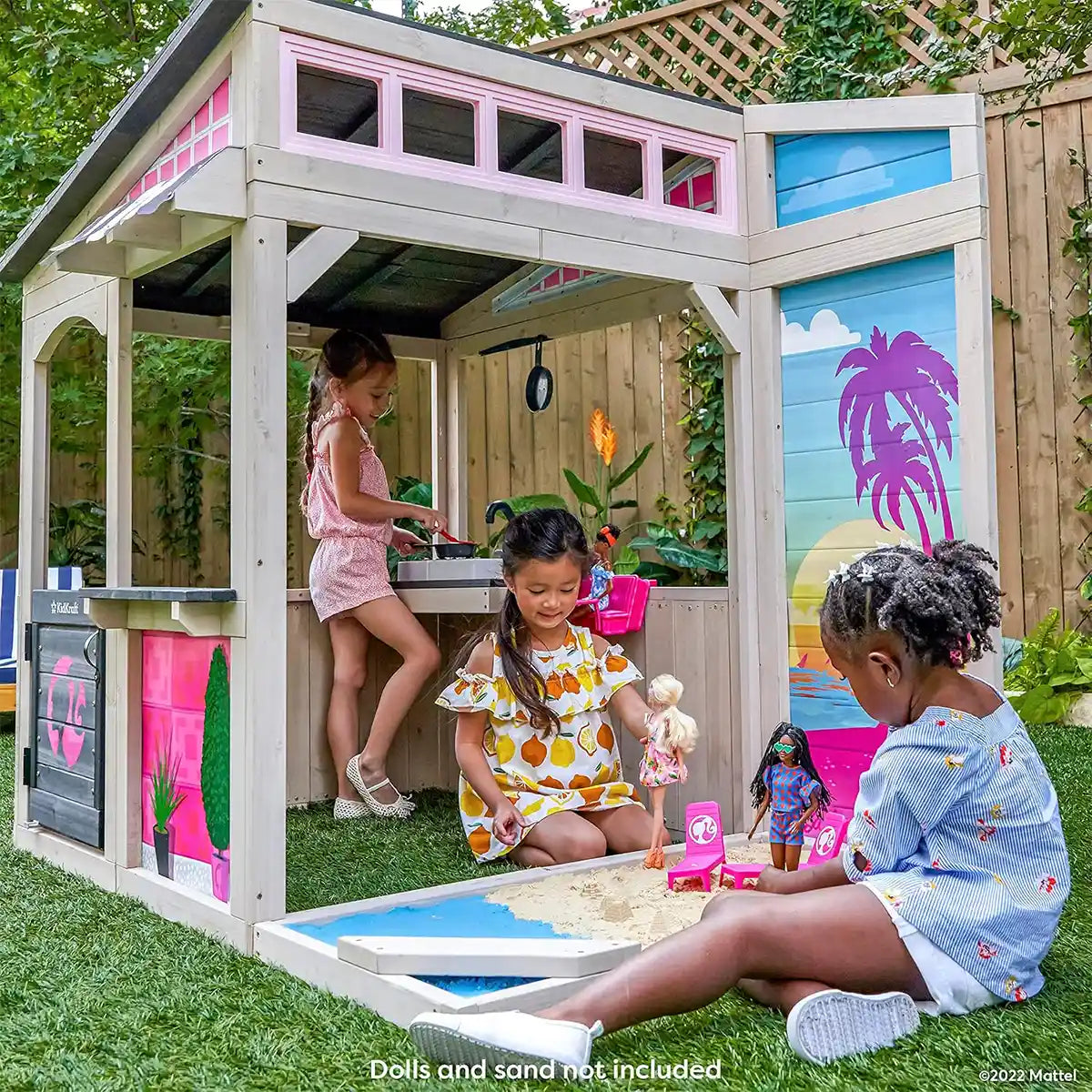 KidKraft Barbie Seaside Wooden Playhouse