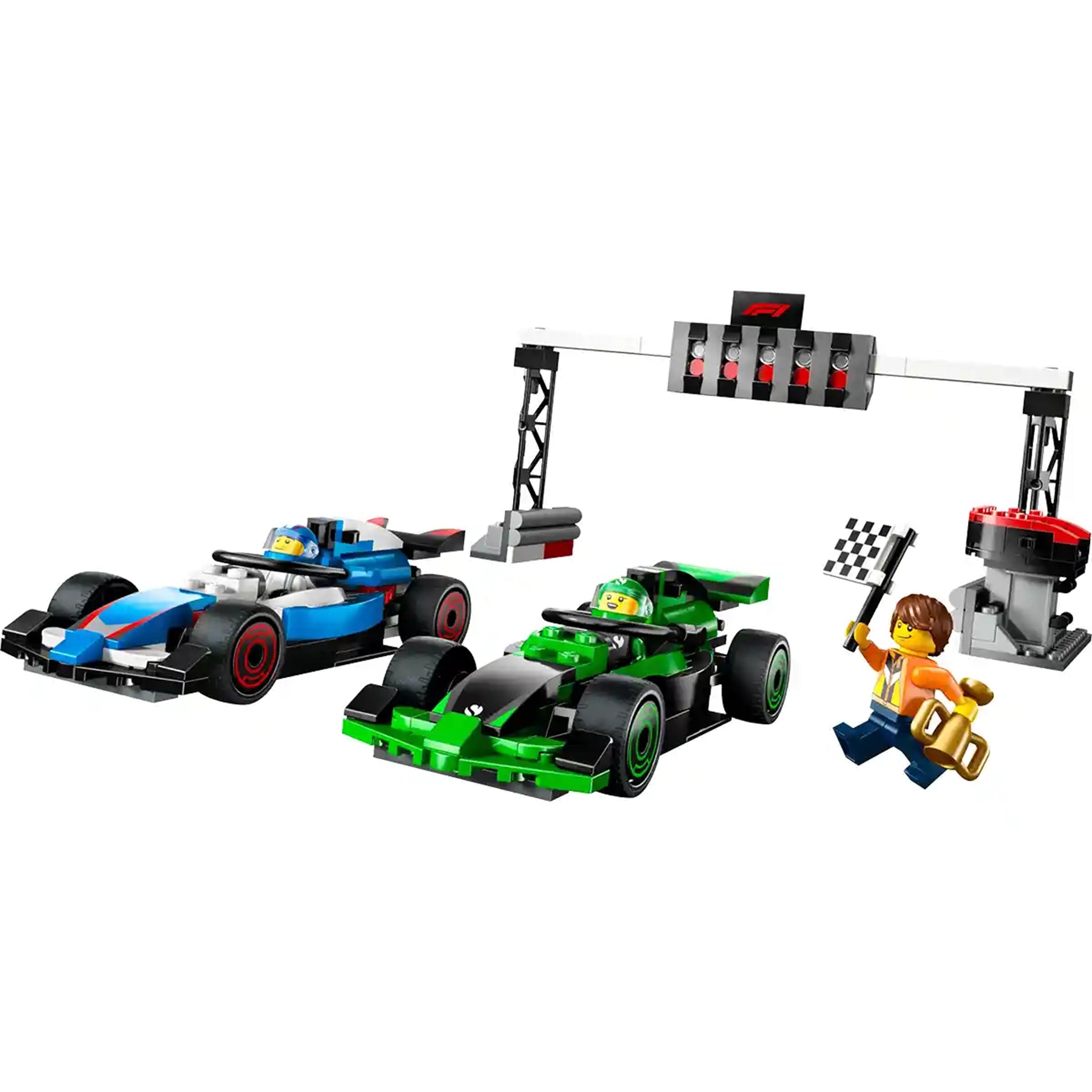 Lego City 60474 F1® Grid with VCARB & Sauber.. V29