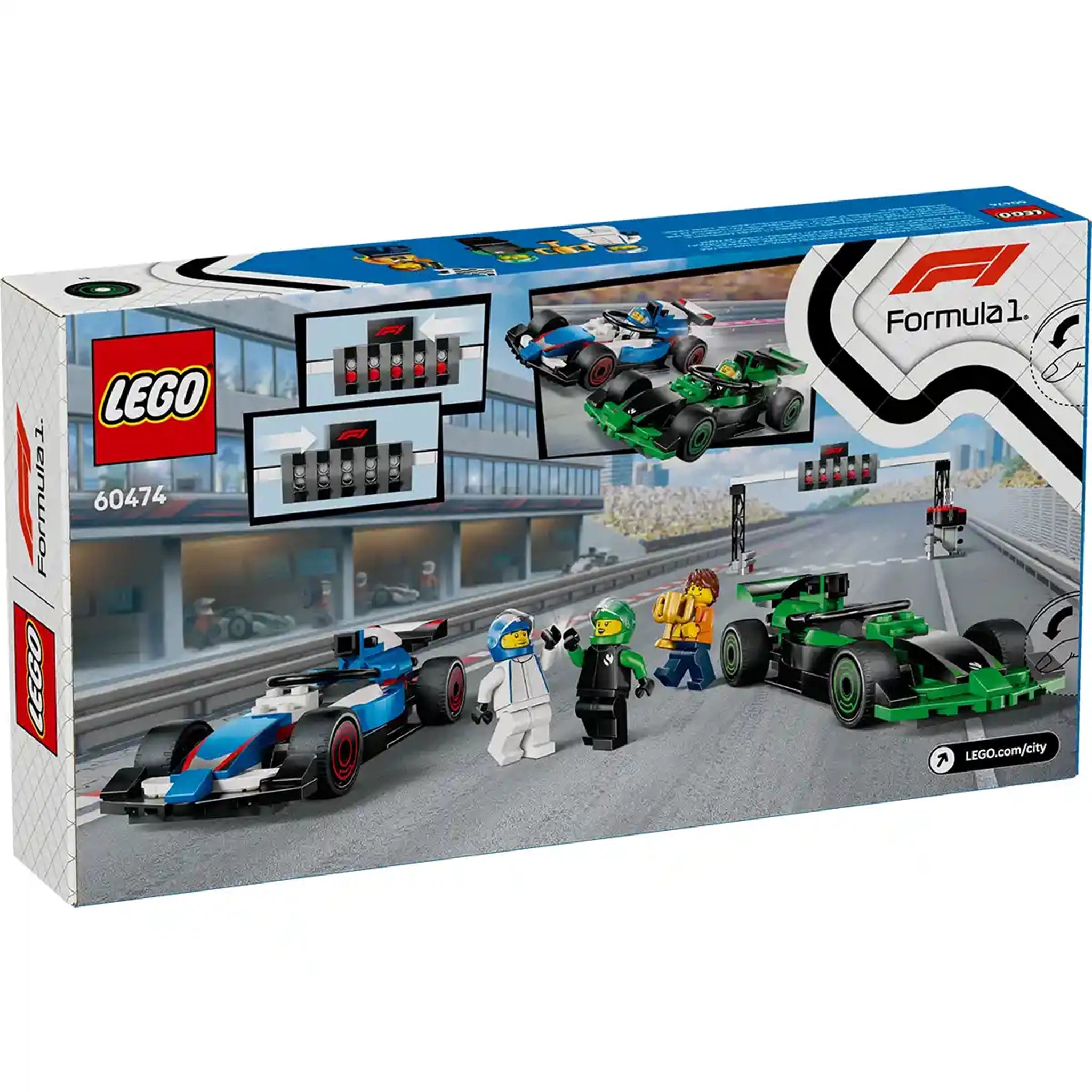 Lego City 60474 F1® Grid with VCARB & Sauber.. V29