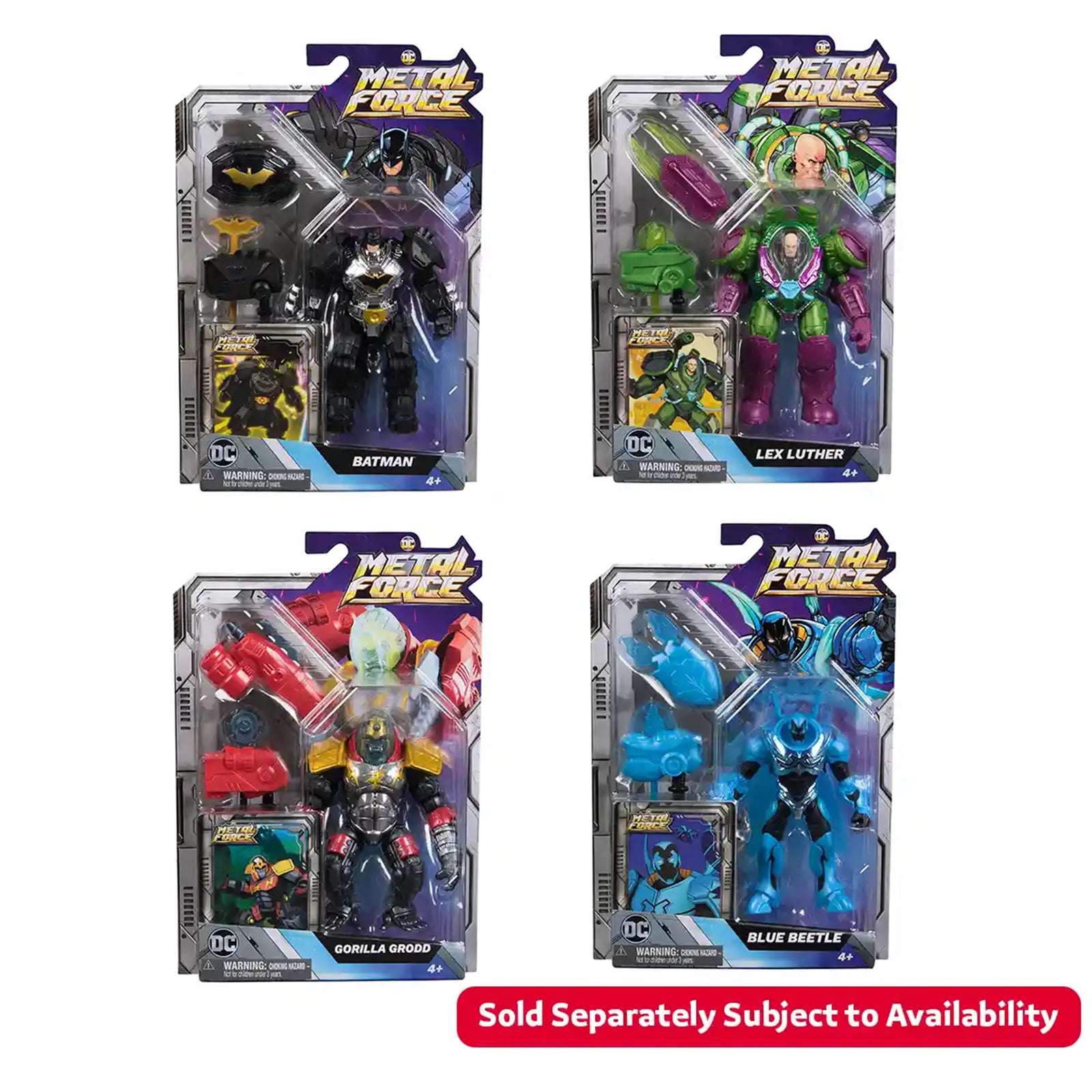 DC Metal Force Fig 4.3” Asst.