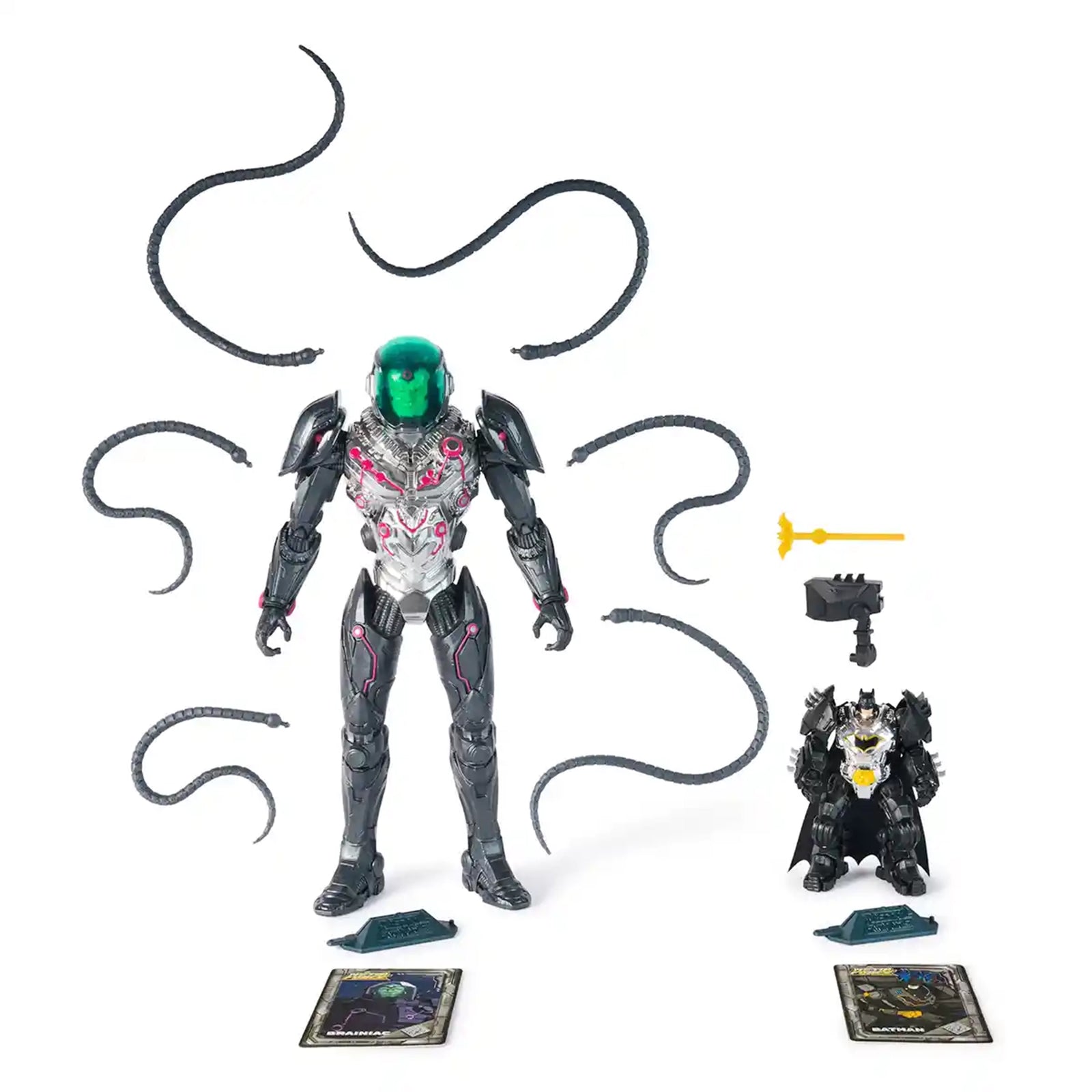 DC Metal Force Fig 12"Brainiac Vs Batman
