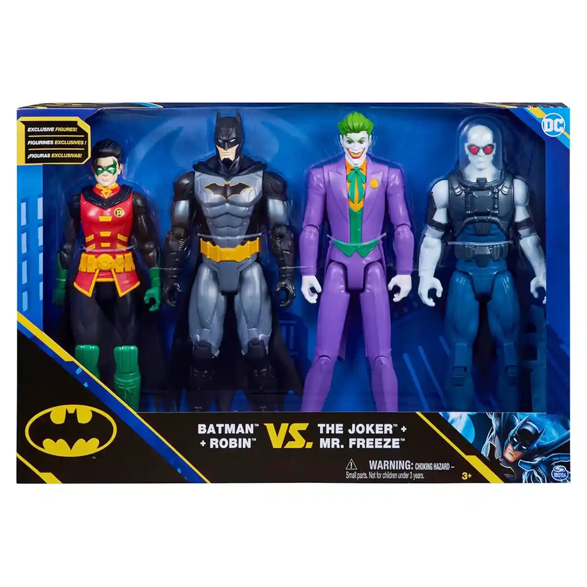 DC Batman Fig. 12" 4-PK