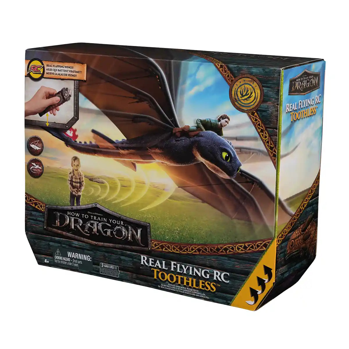 HTTY Dragon Movie Real Flying Toothless RC