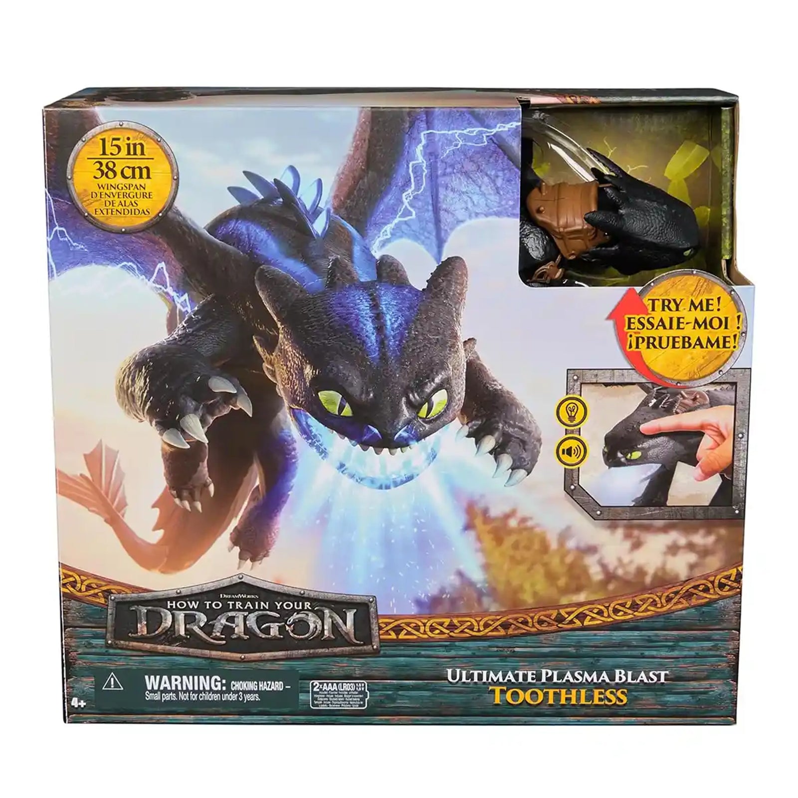 HTTY Dragon Movie Plasma Blast Nightfury
