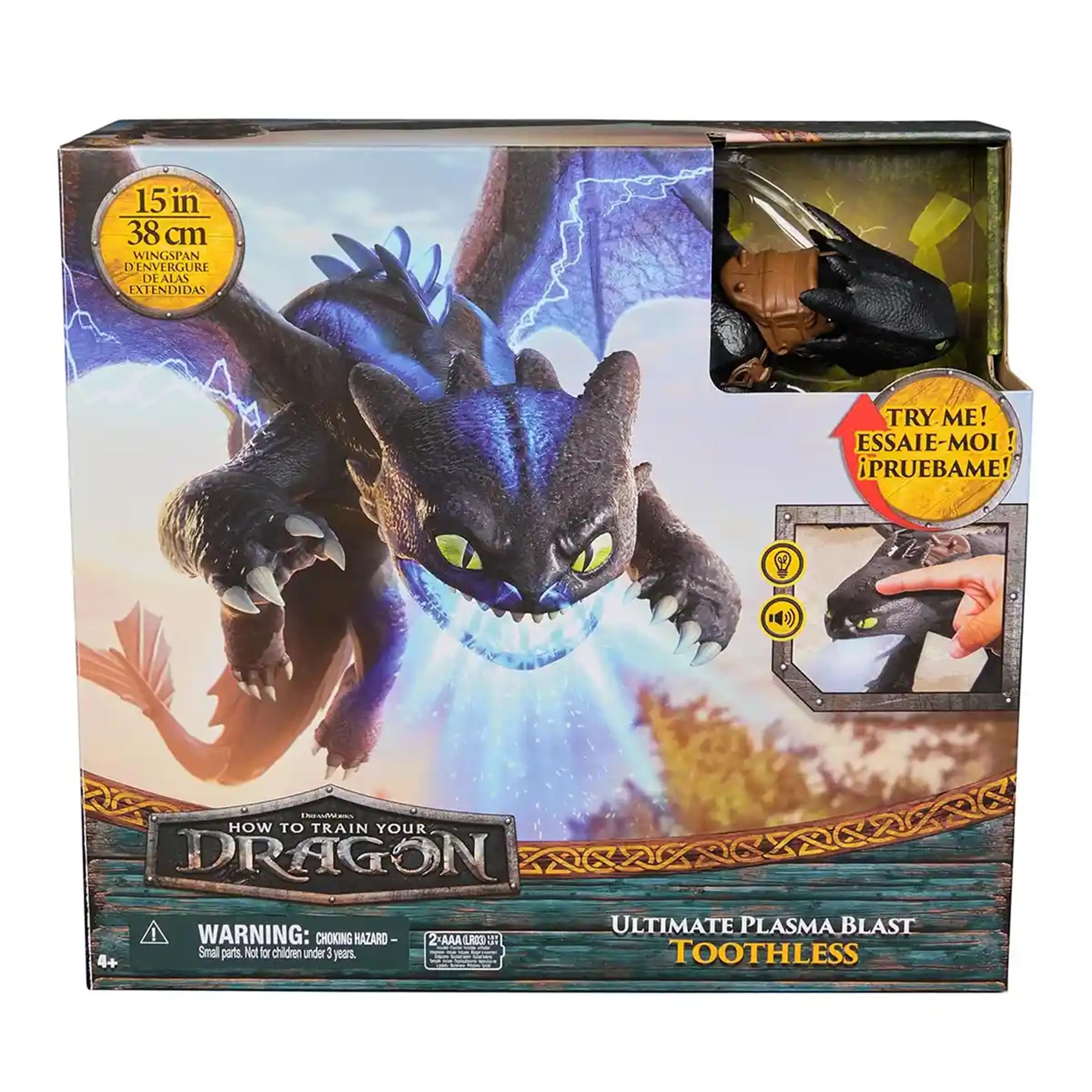 HTTY Dragon Movie Plasma Blast Nightfury