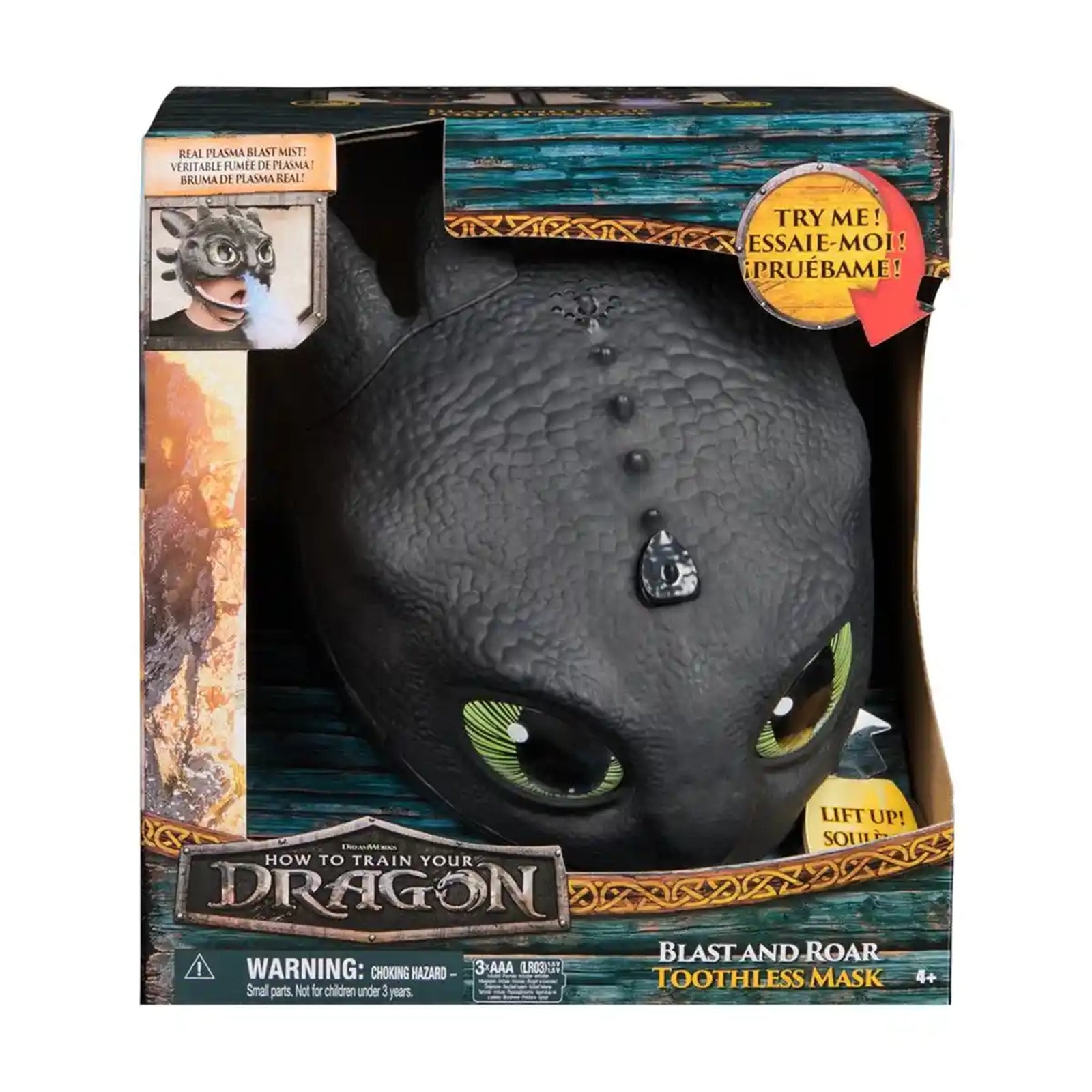HTTY Dragon Movie Blast & Roar Toothless