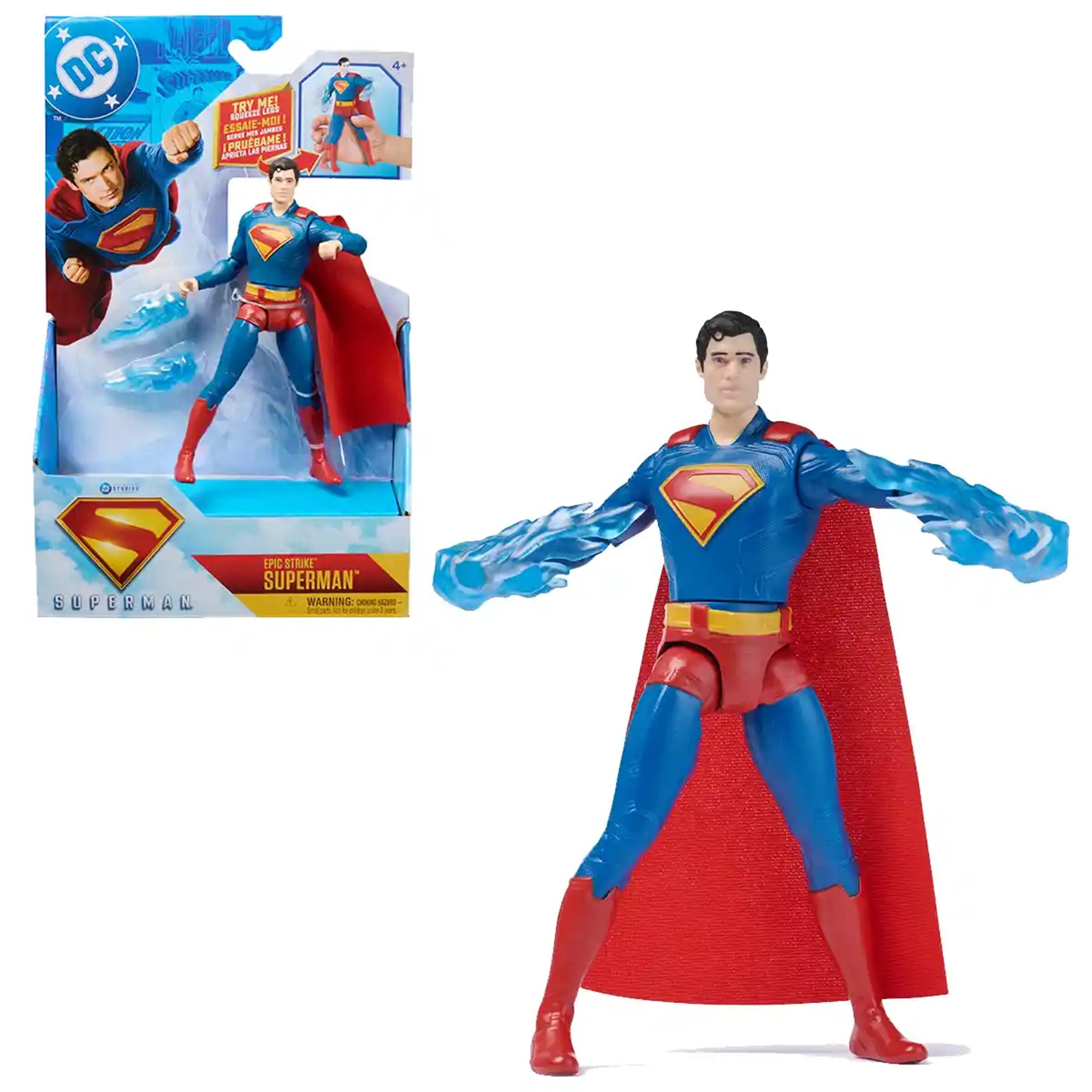 DC Superman Movie Fig 6" Feature Battle Attack Asst.