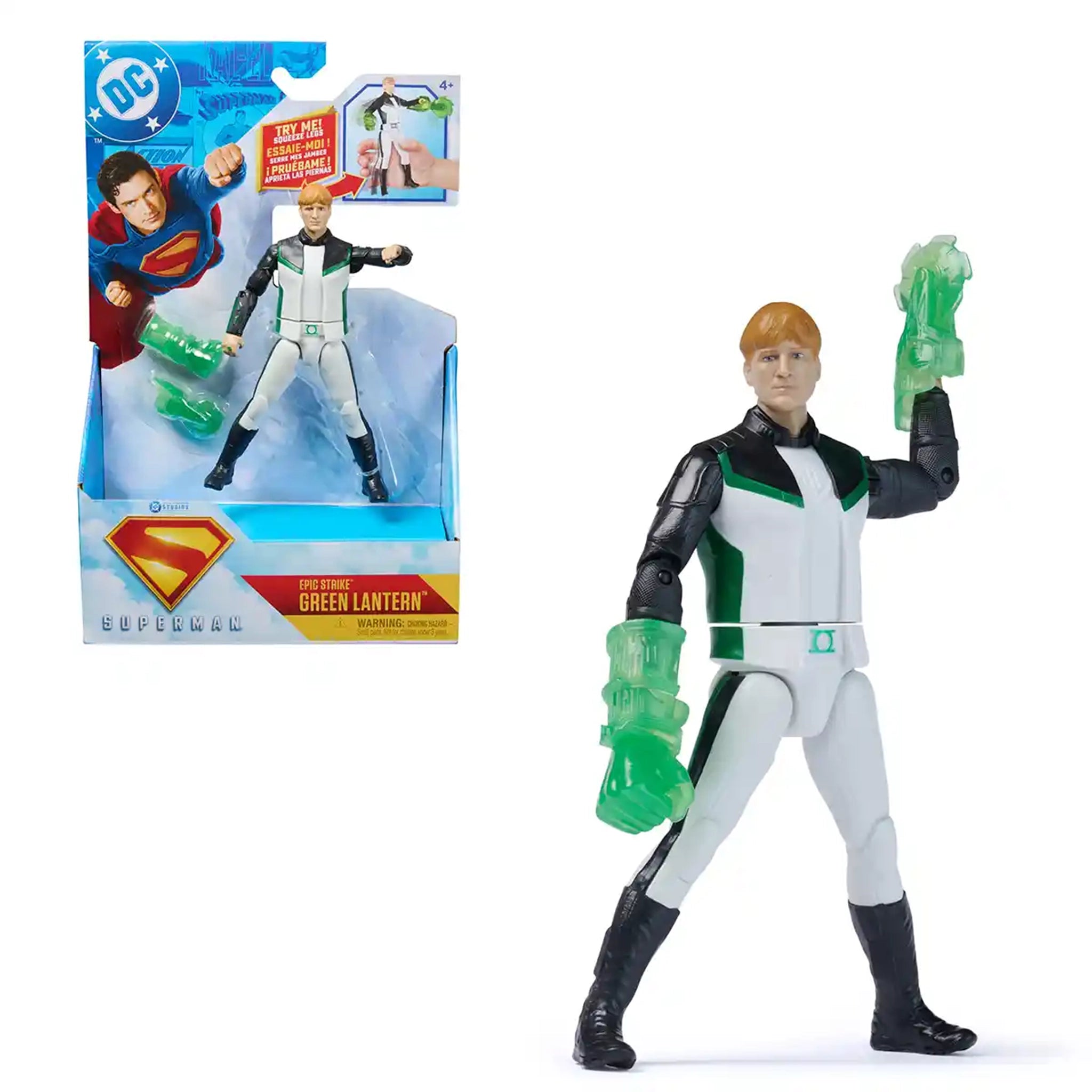 DC Superman Movie Fig 6" Feature Battle Attack Asst.