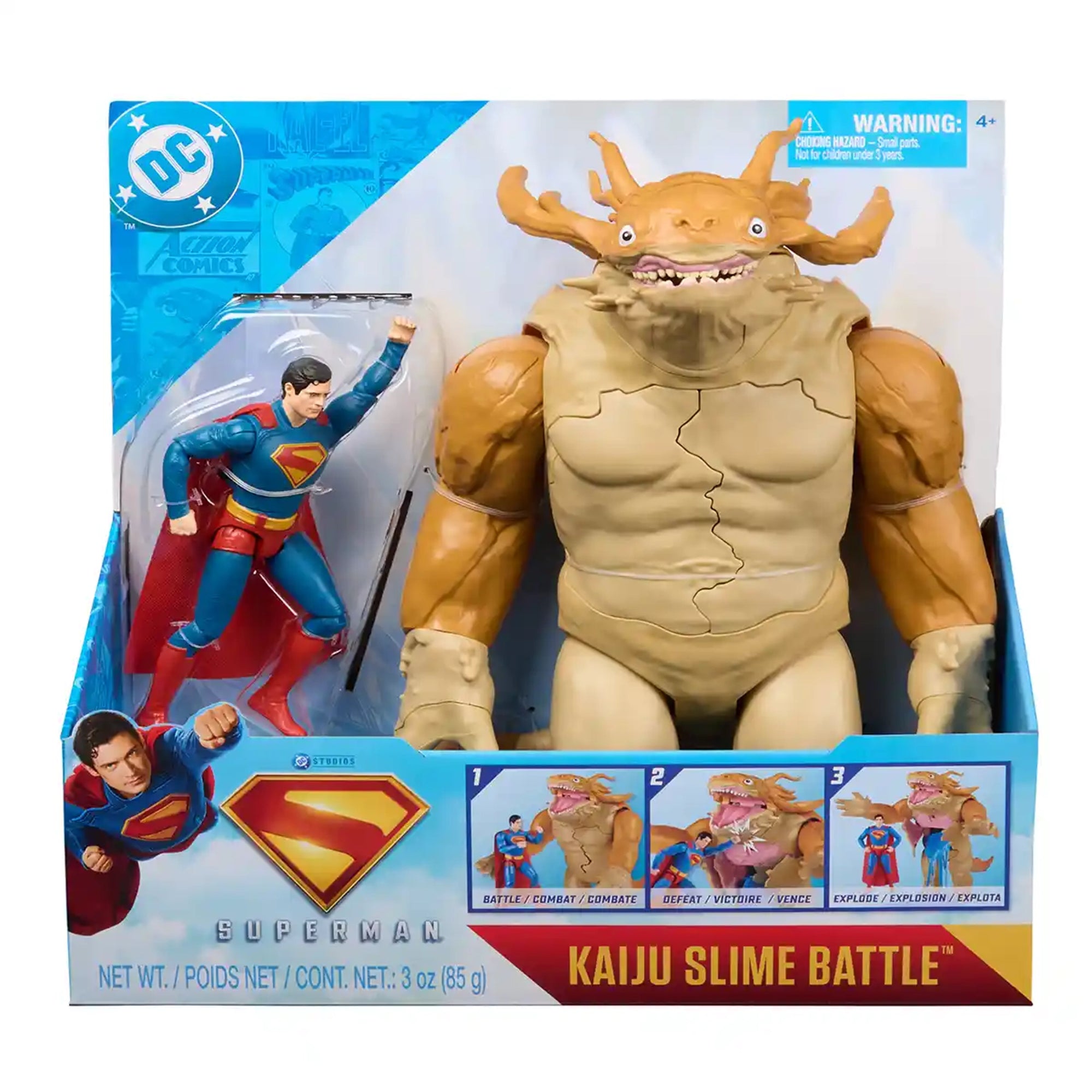 DC Superman Movie Fig 6" Superman-Kaiju Battle Pack