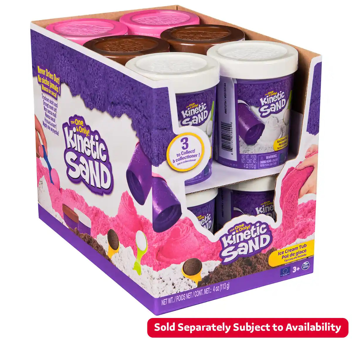 Kinetic Sand Ice Cream Tub